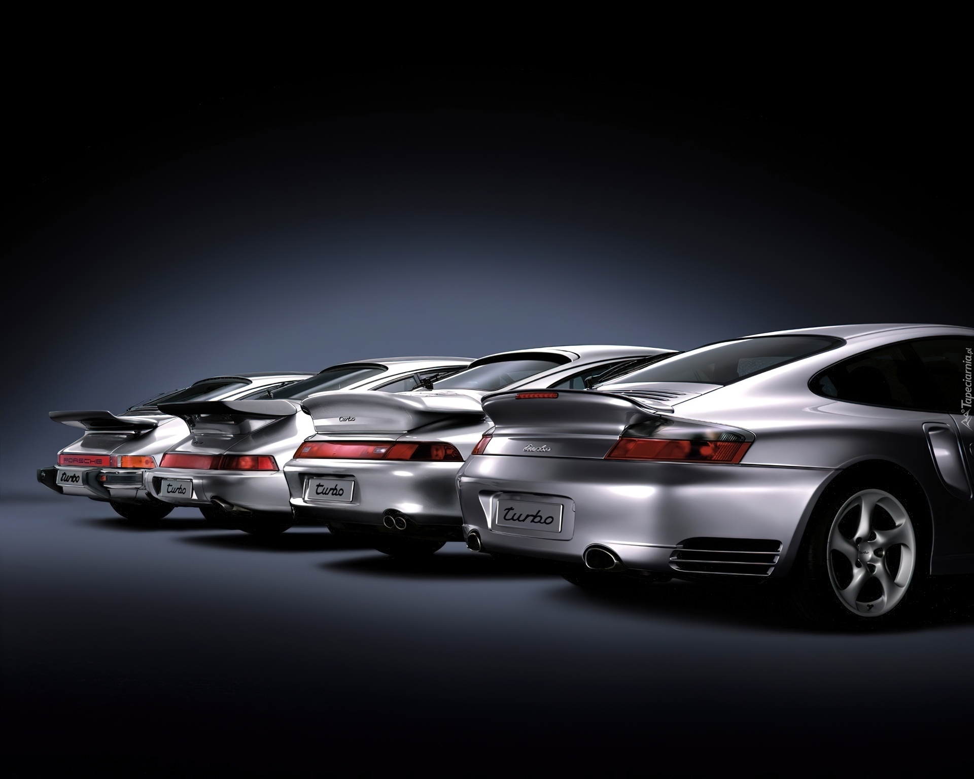 Samochody, Porsche, Tył