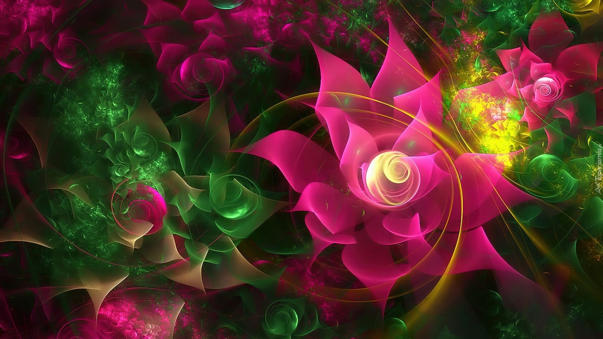 Grafika 3D, Kwiaty