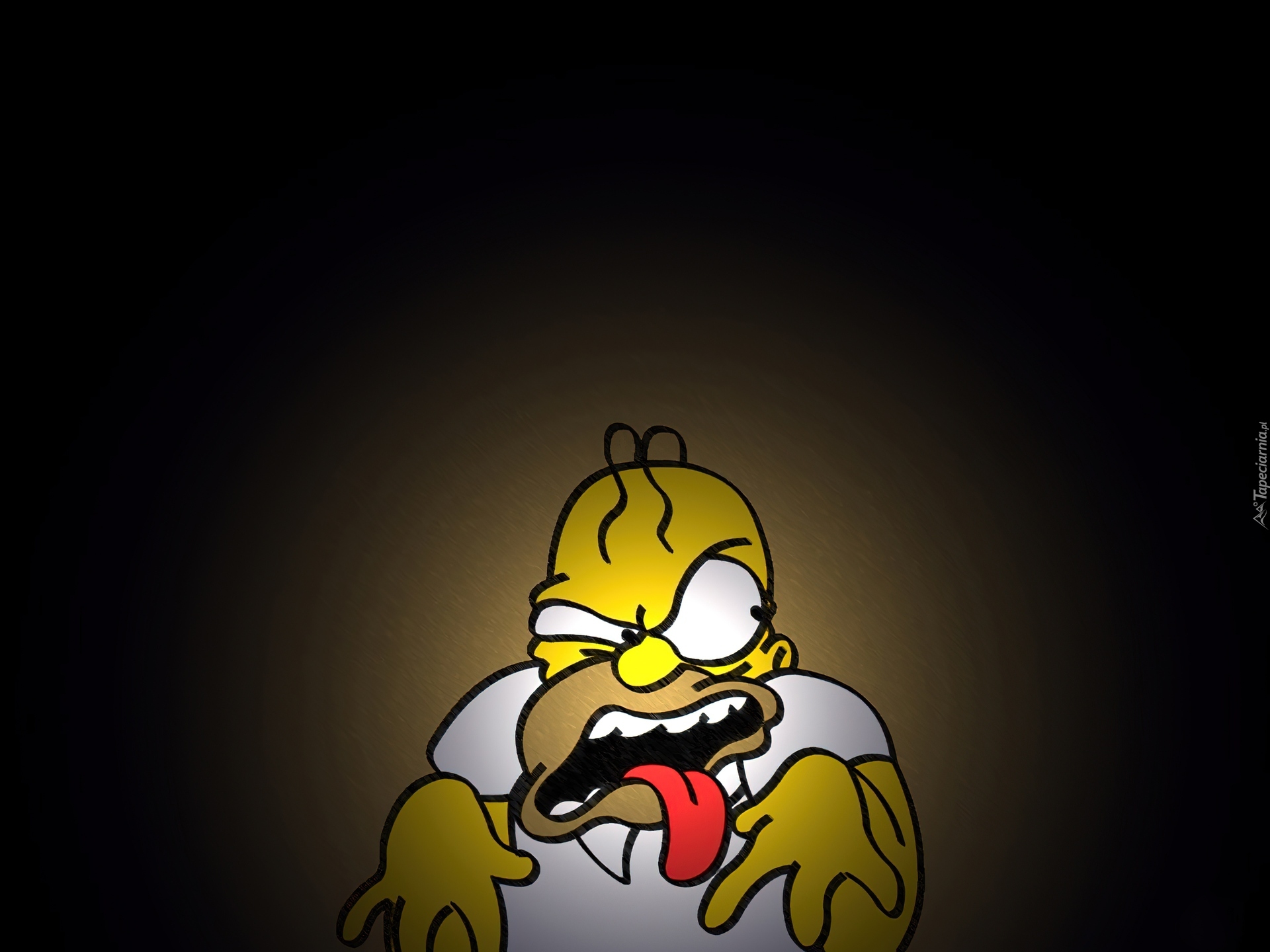 Homer, Simpsonowie, The Simpsons, Karykatura