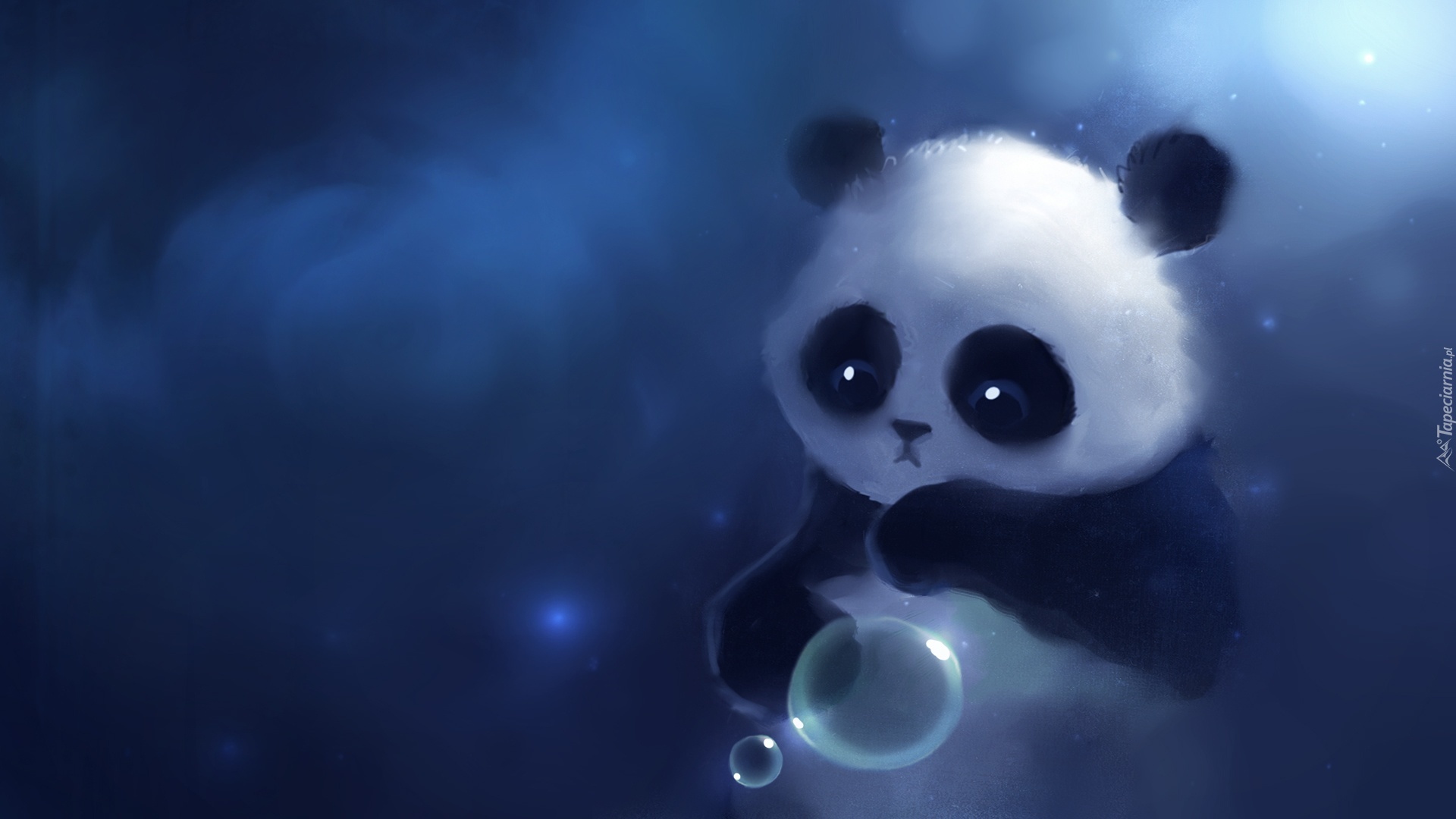 Panda, Bańka, Grafika 3D