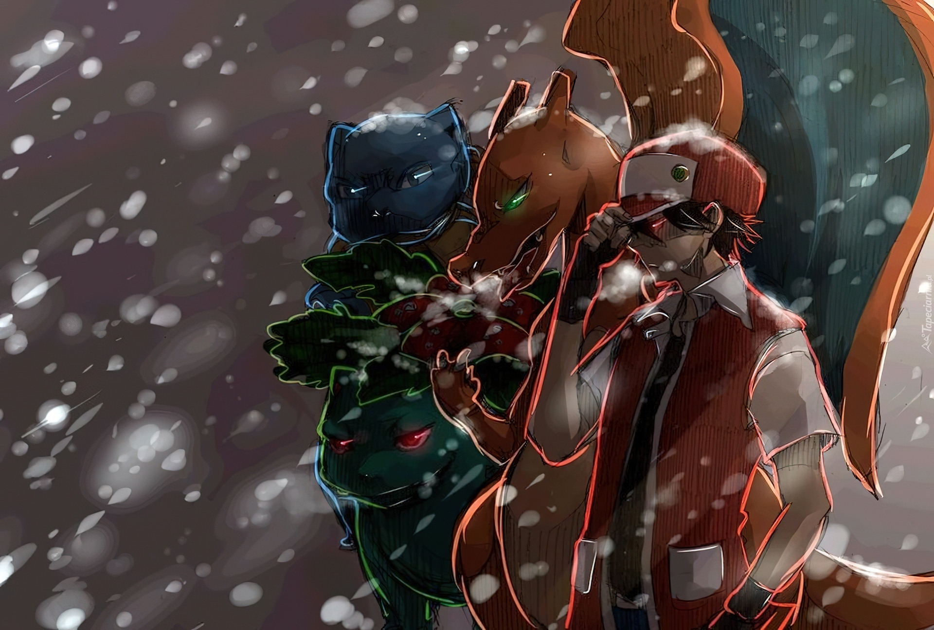 Ash, Pokemony, Śnieżyca