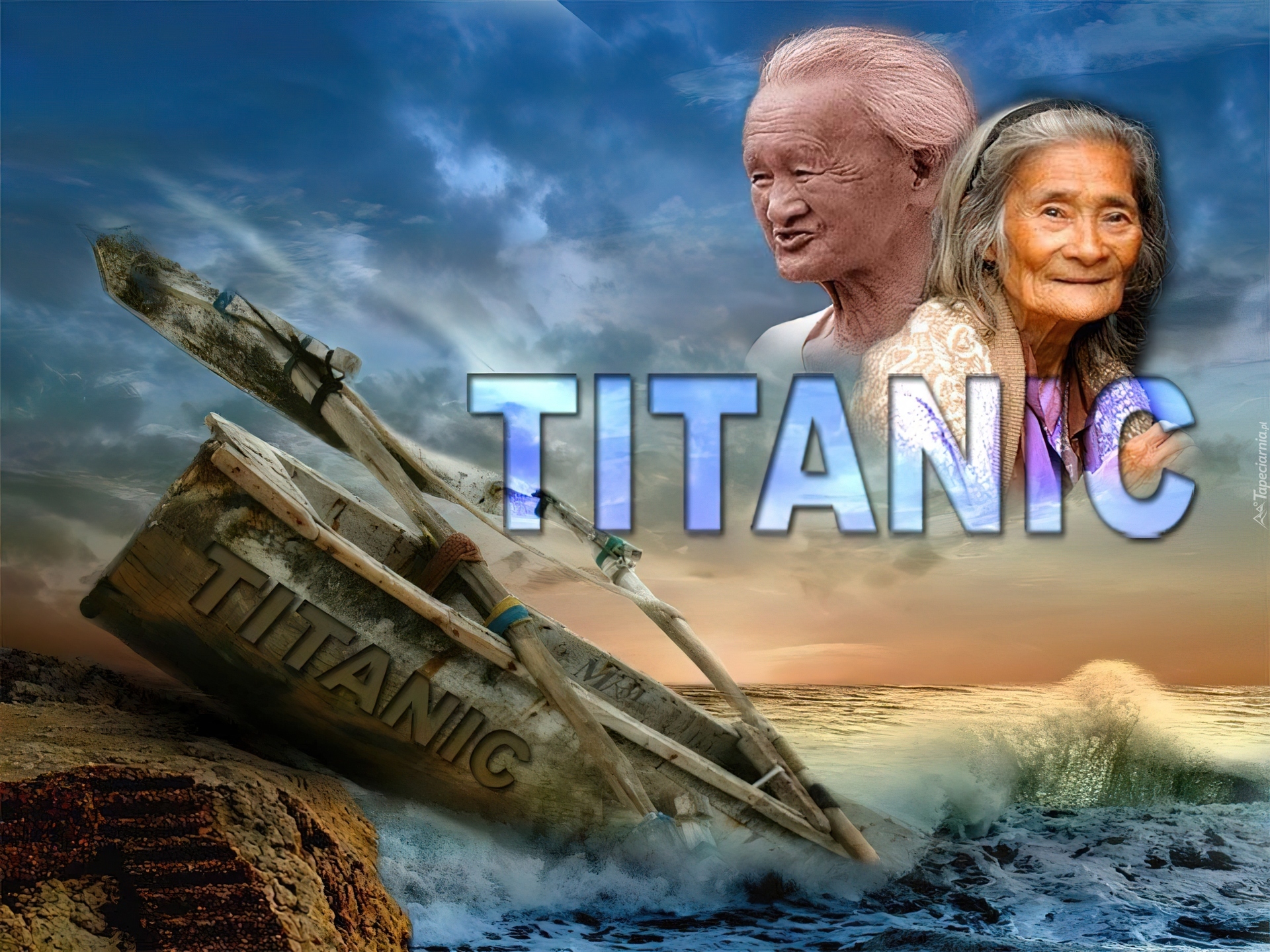 Para, Kochanków, Łódka, Titanic