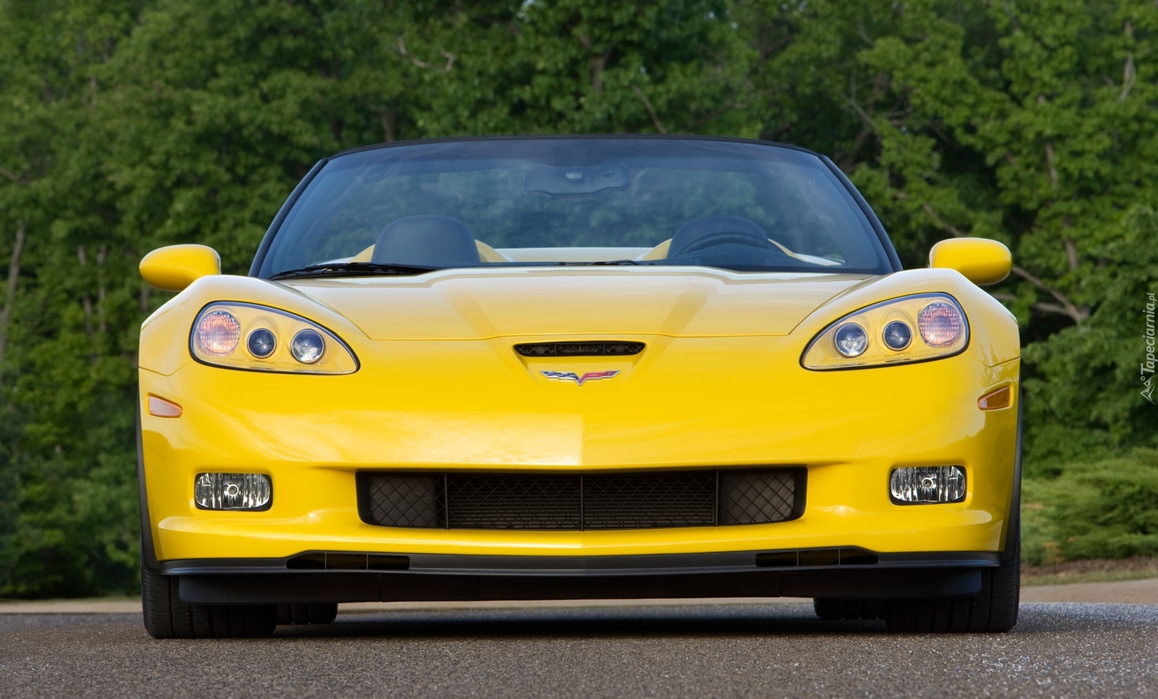 Żółty, Chevrolet Corvette Grand Sport