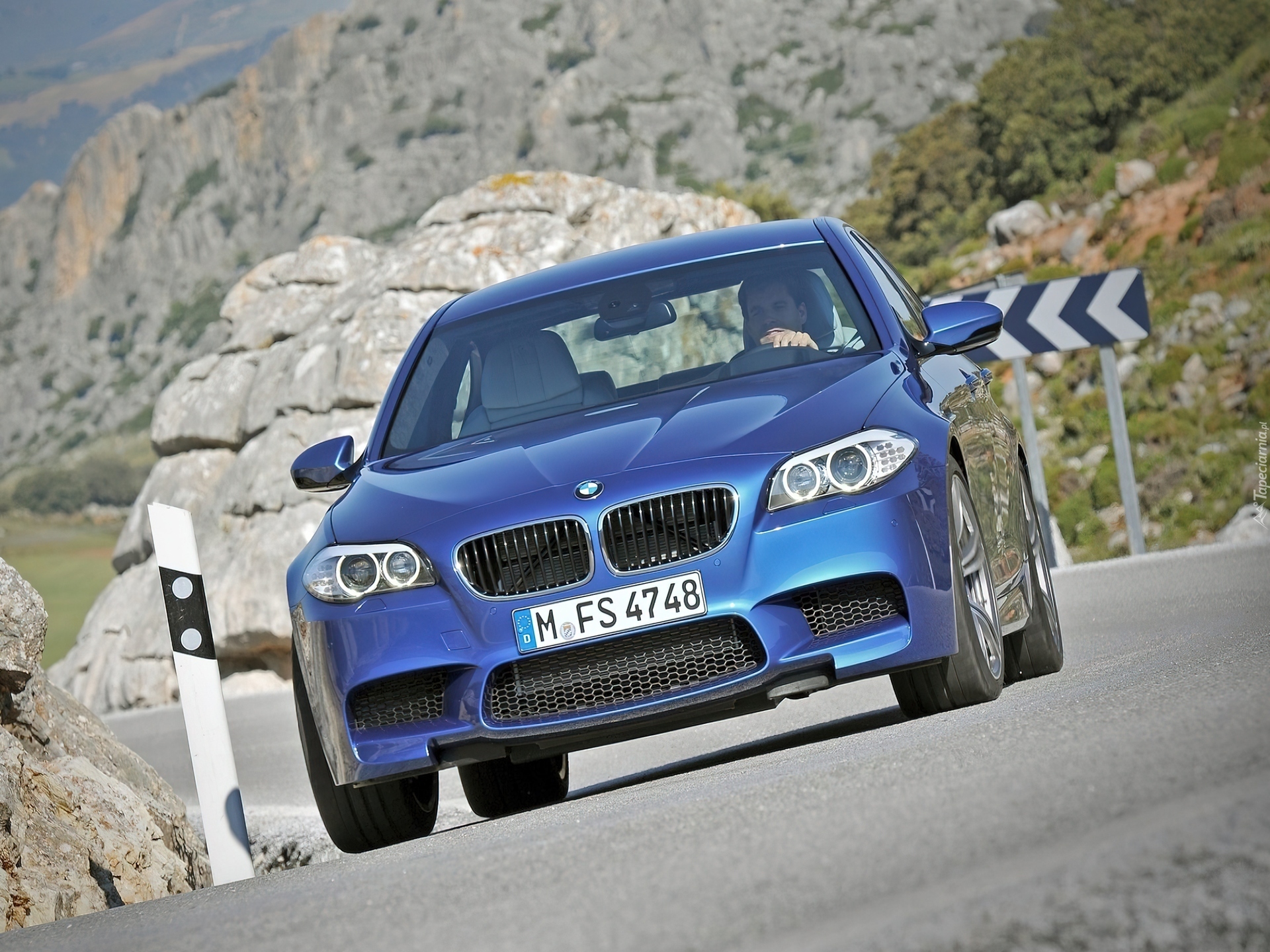 BMW, M5, 2012