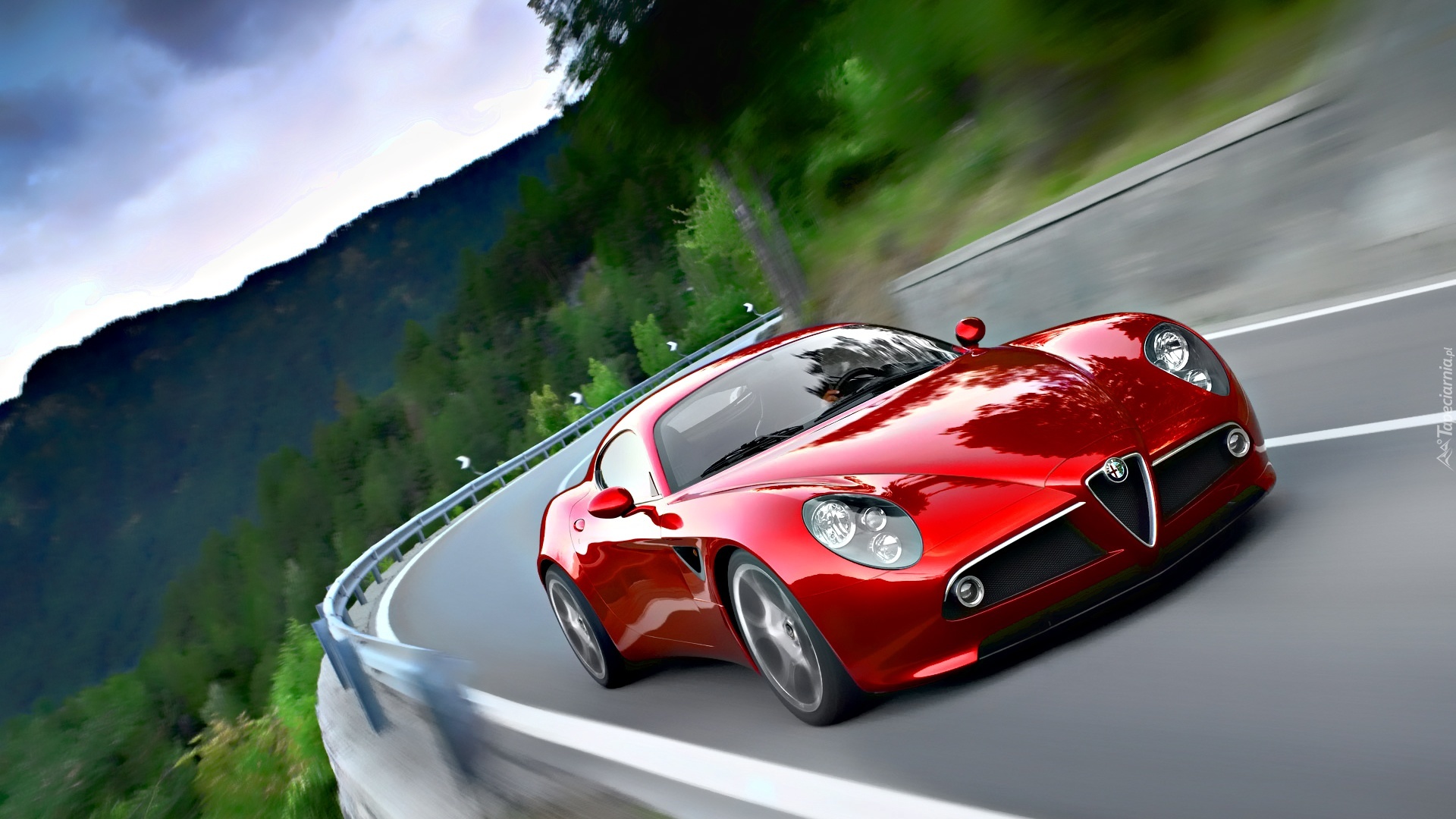 Droga, Alfa Romeo 8C