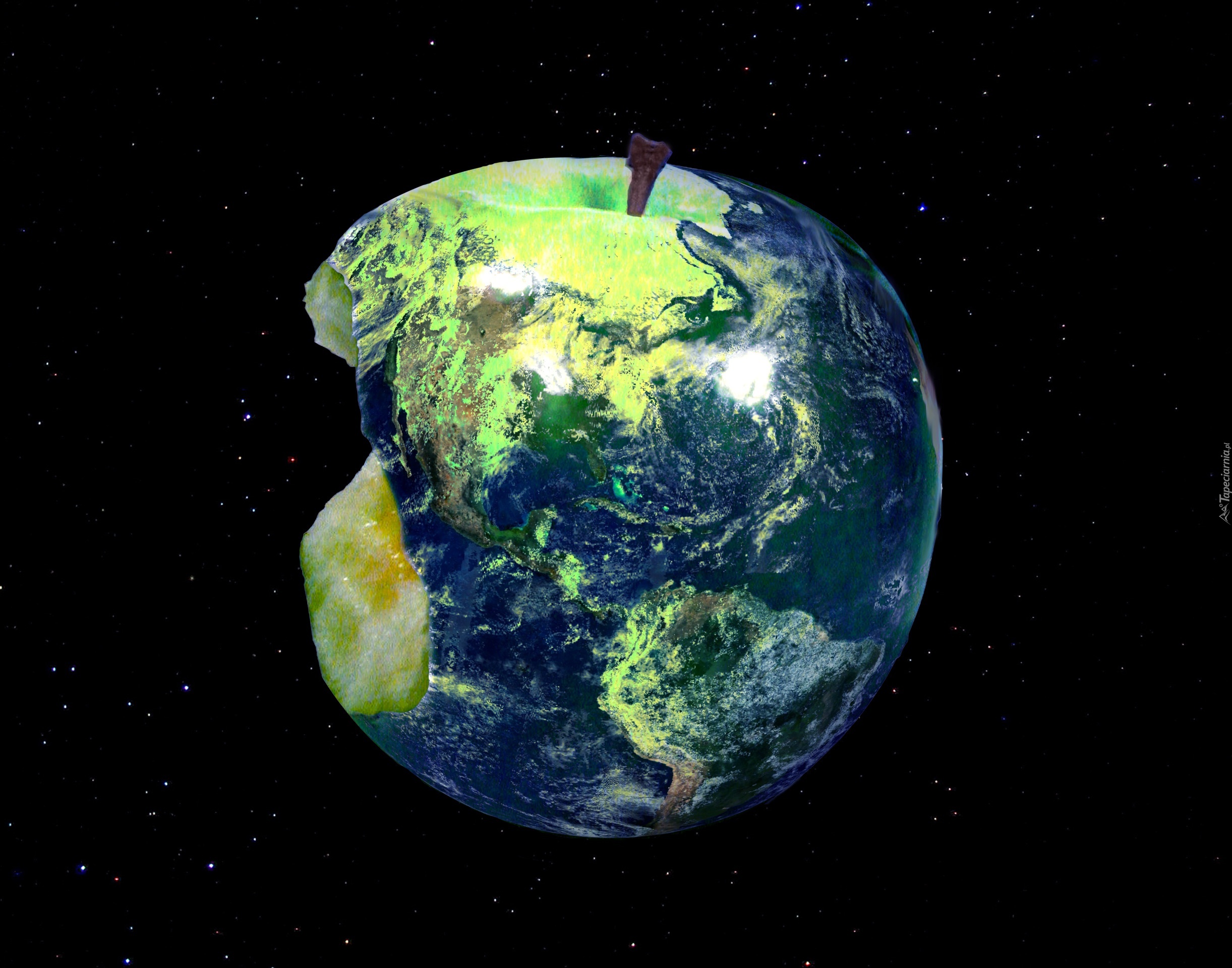 Jabłko, Planeta, Ziemia