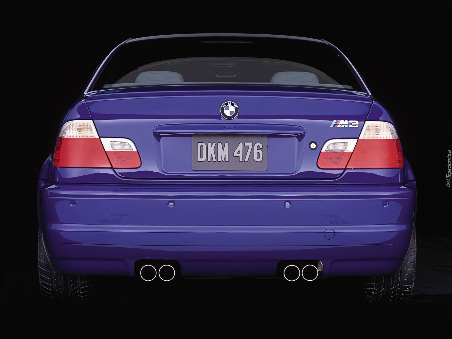 BMW M3, DKM 476, Tył