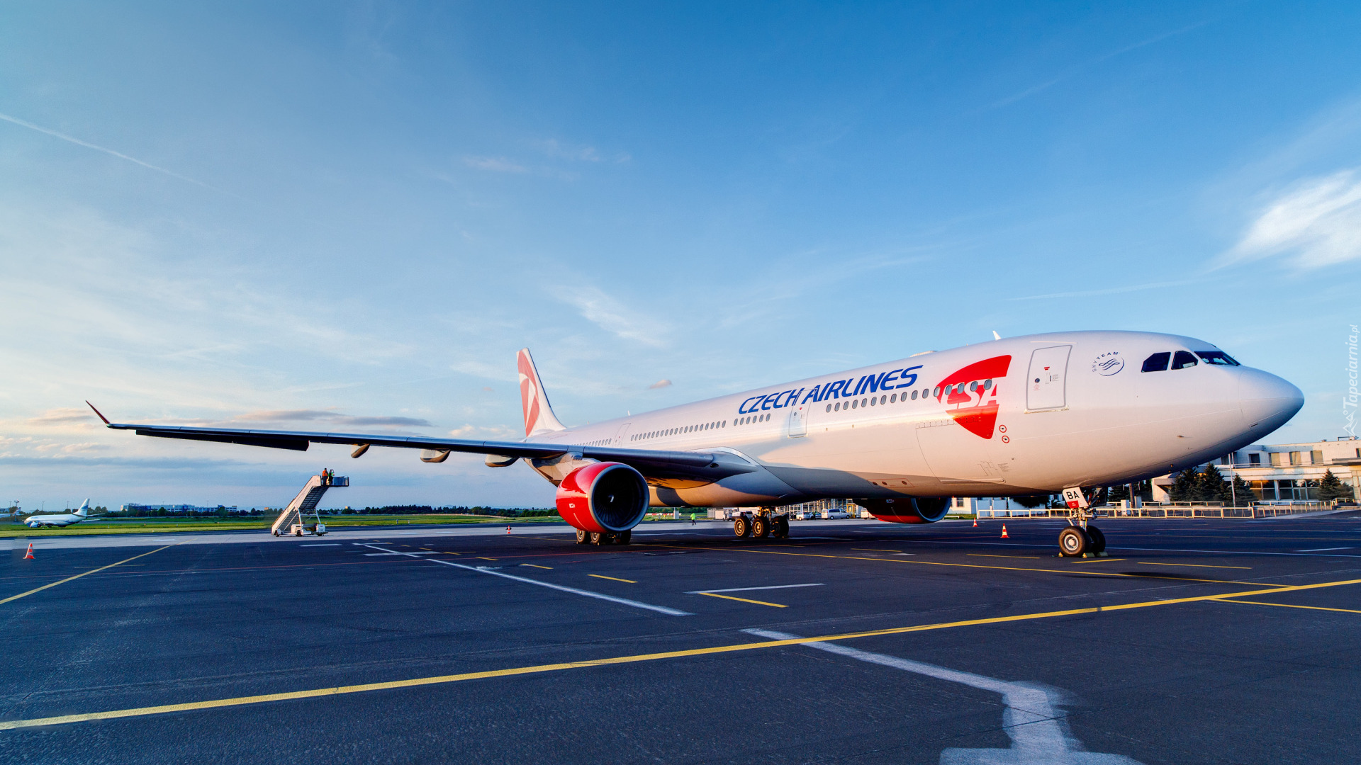 Samolot, Airbus A330, Linie lotnicze, Czech Airlines
