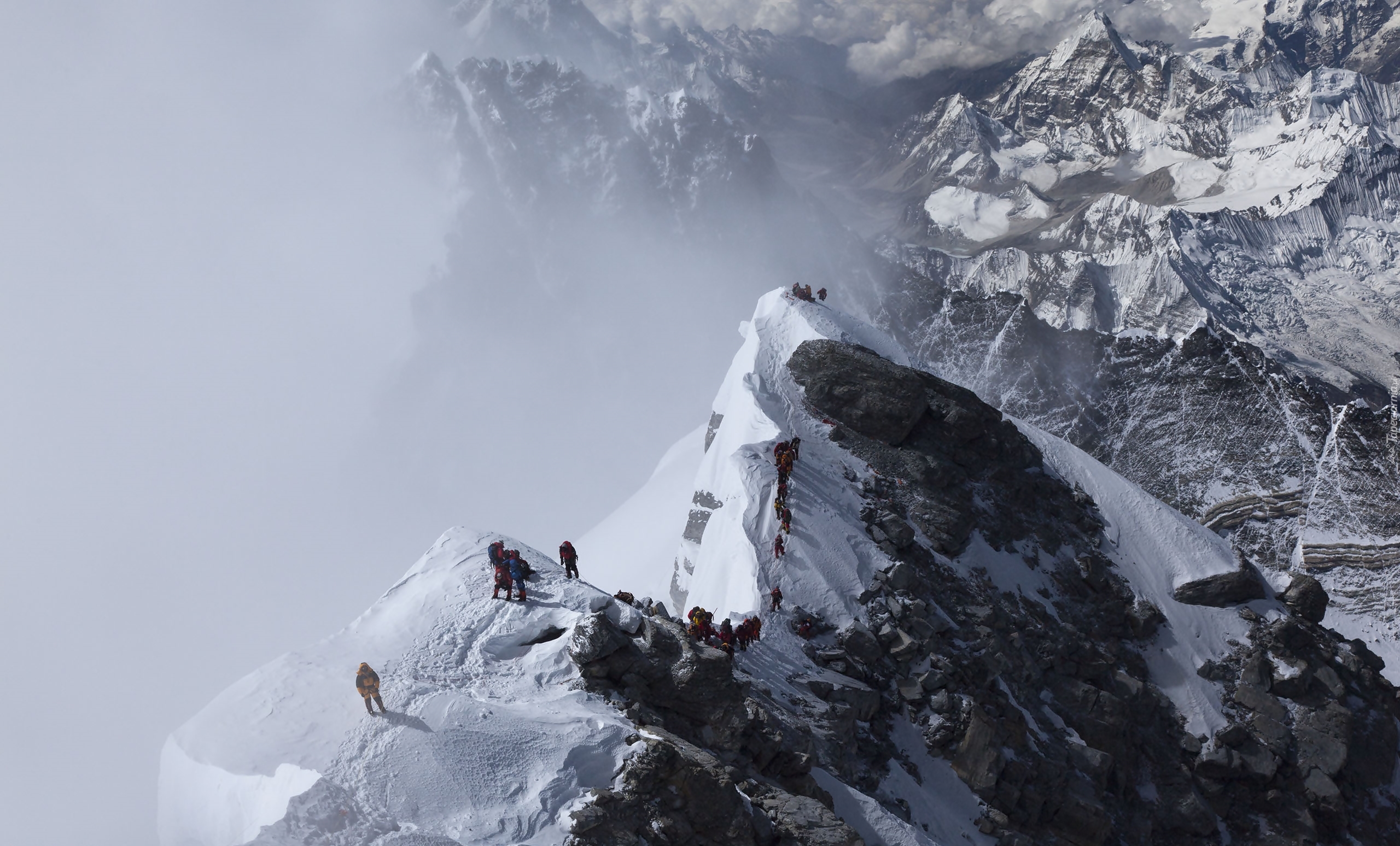 Alpinizm, Góry, Śnieg
