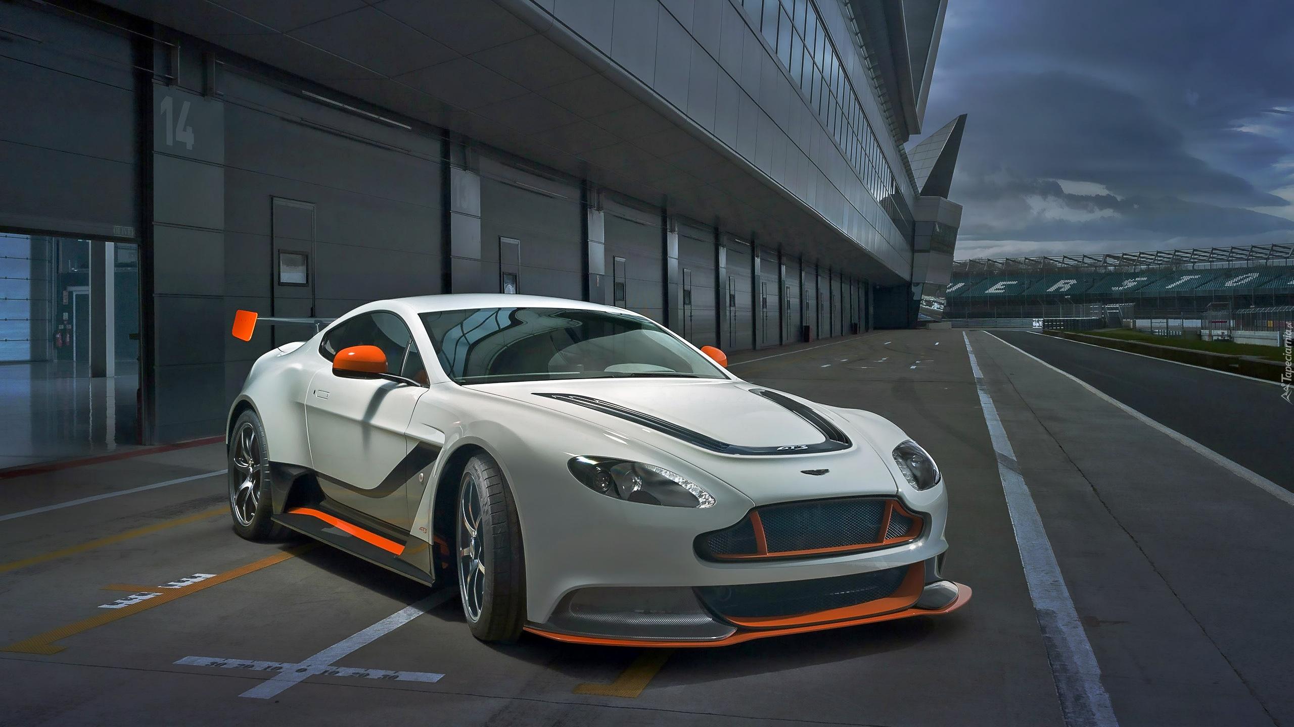 Aston Martin Vantage GT12, Tor, 3D