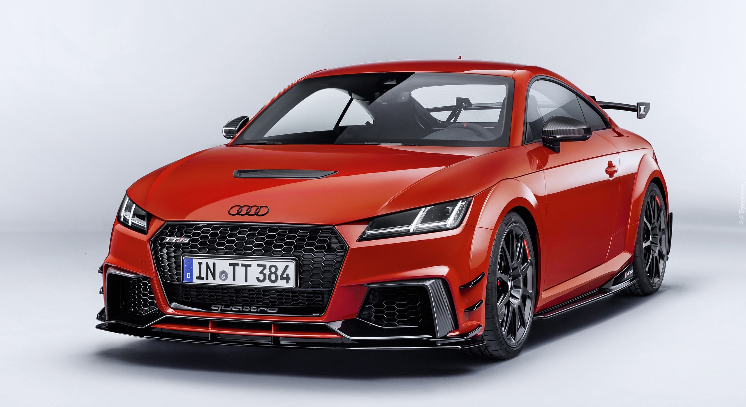 Czerwone, Audi TT RS Coupé, 2017