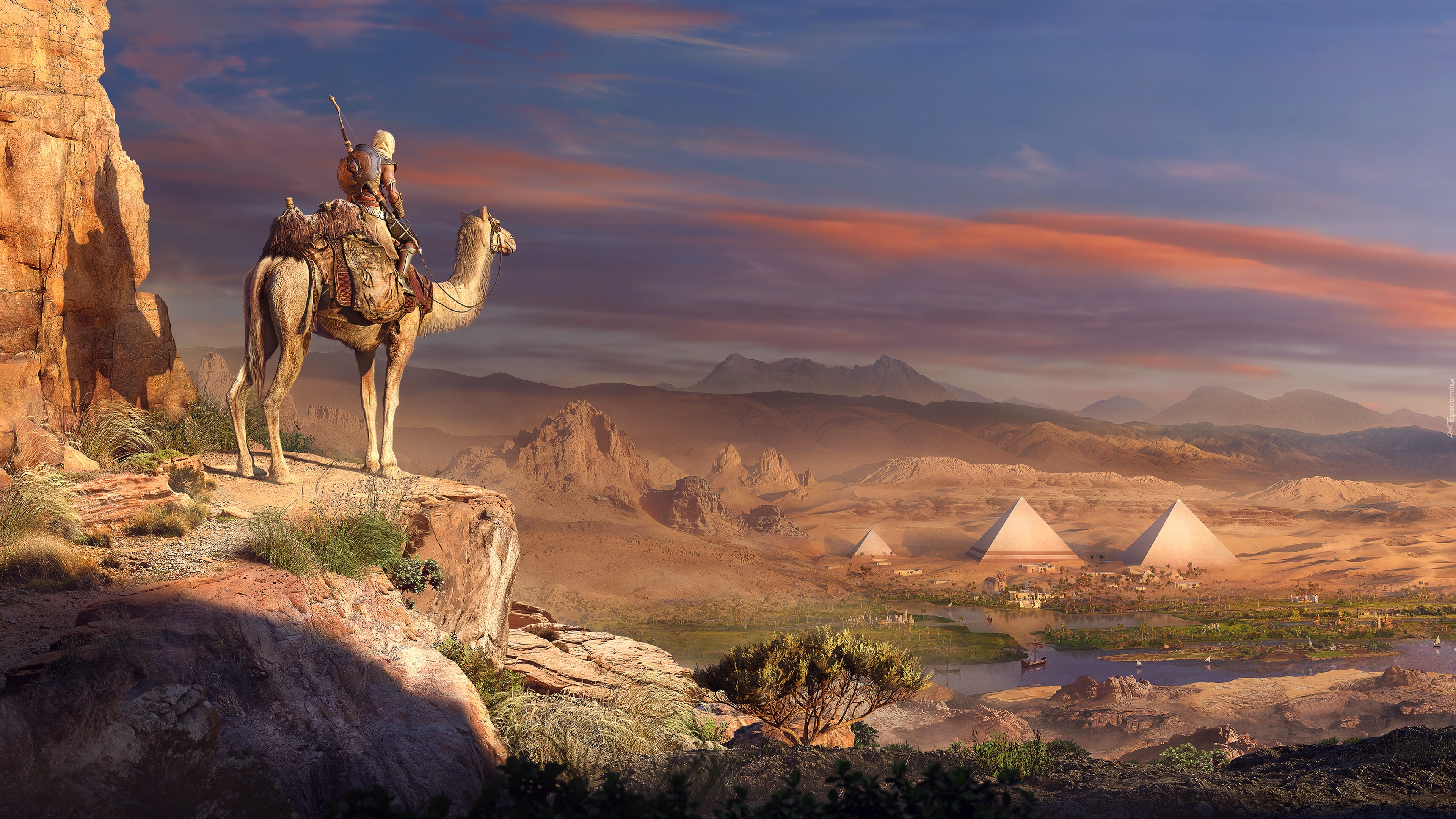 Assassins Creed: Origins, Egipt, Wielbłąd, Bayek