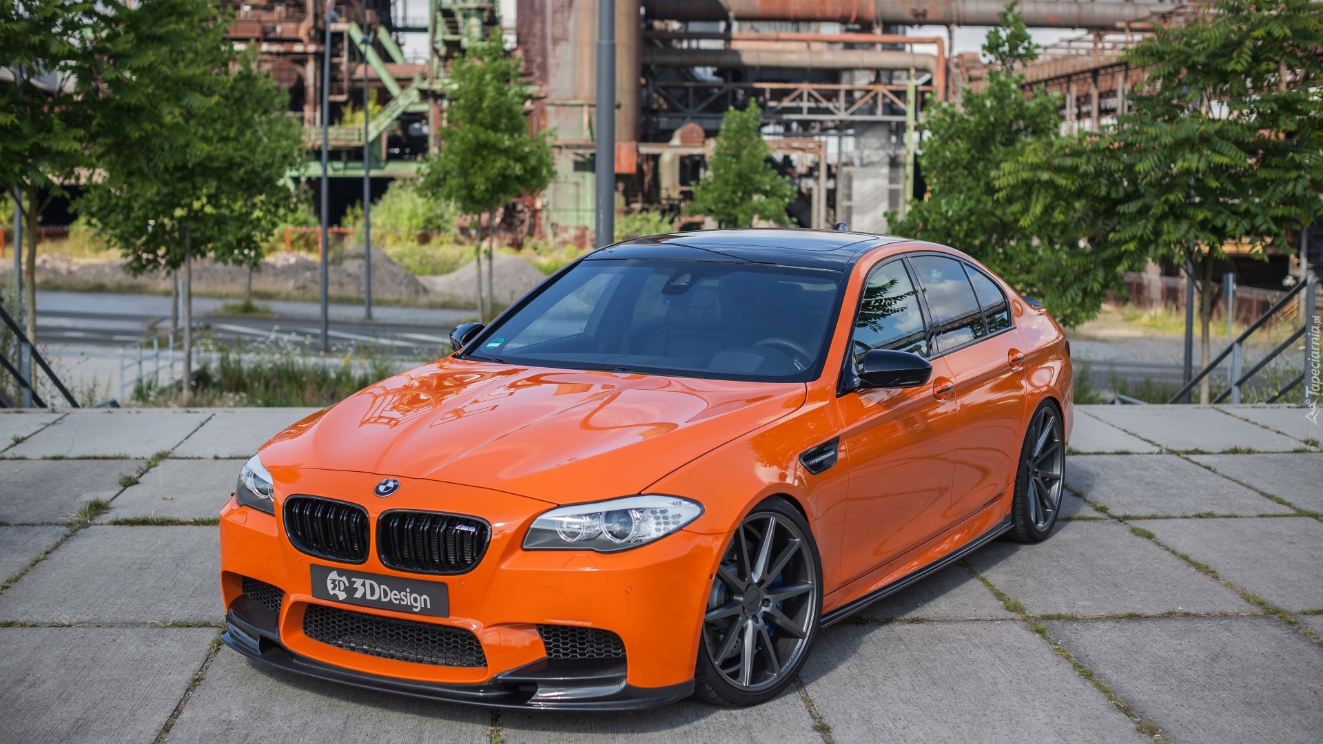 Pomarańczowy, BMW M5 by Carbonfiber Dynamics, F10
