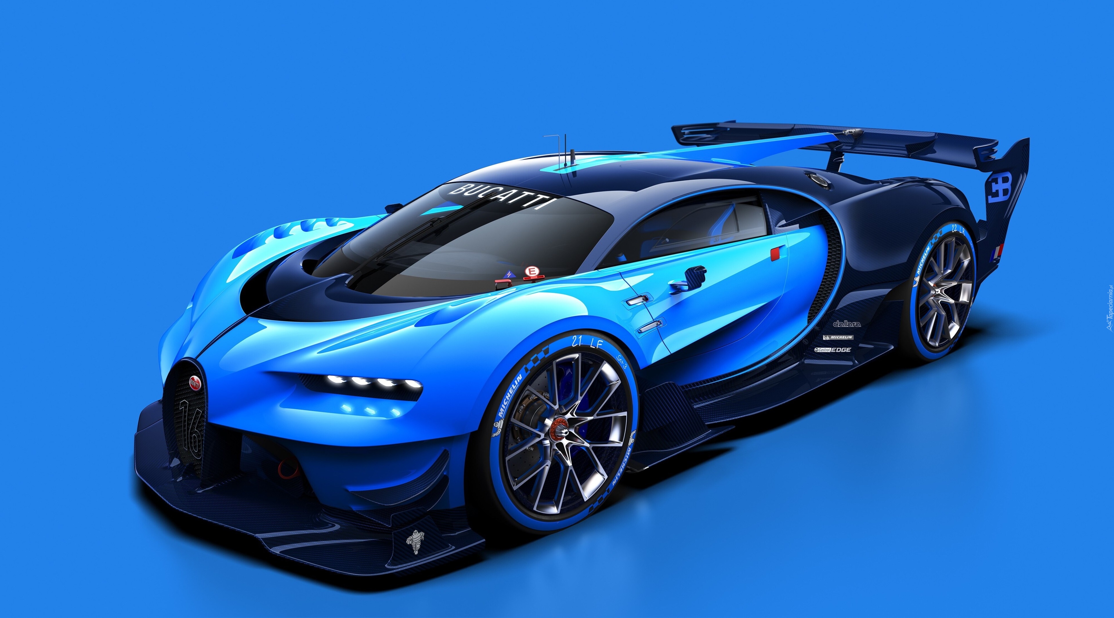 Bugatti Vision Gran Turismo Samochody, 3D