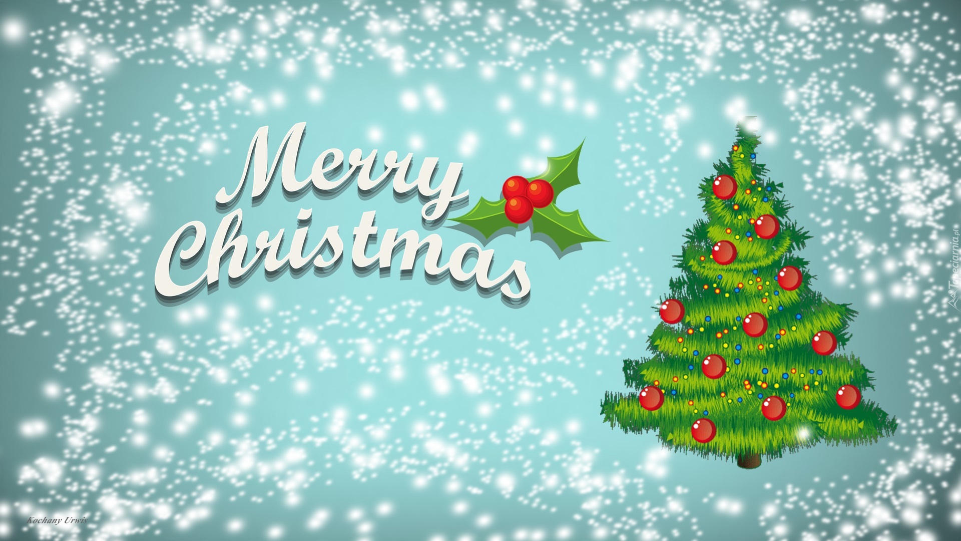 Boże Narodzenie, Choinka, Bombki, Życzenia