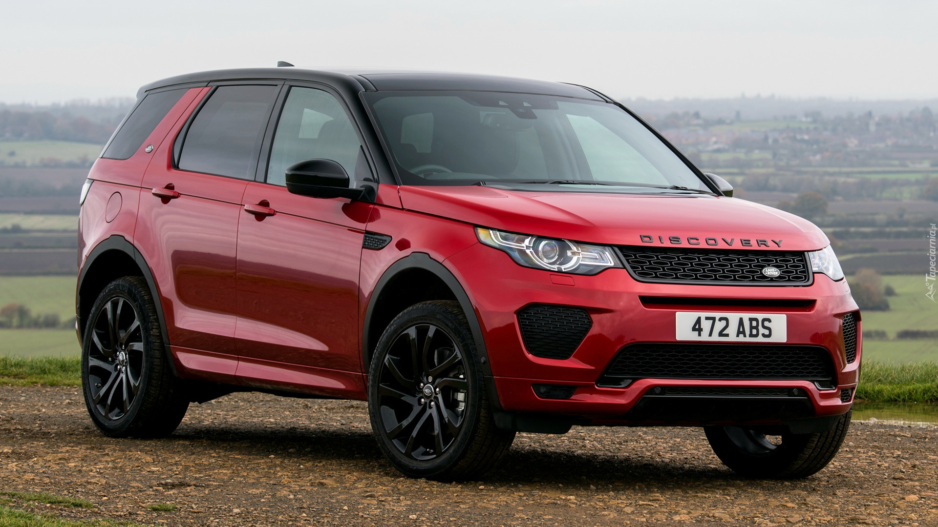Czerwony, Land Rover Discovery Sport