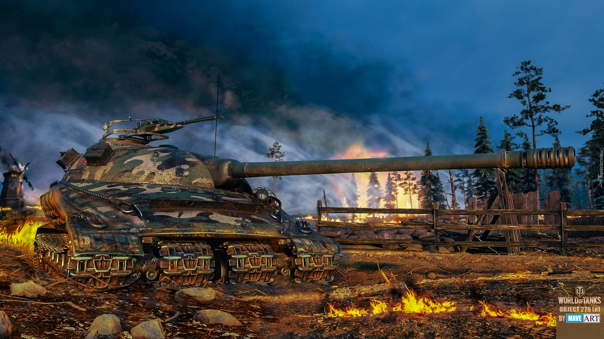 Gra, World of Tanks, Czołg, Object 279, Czołg ciężki, X tier