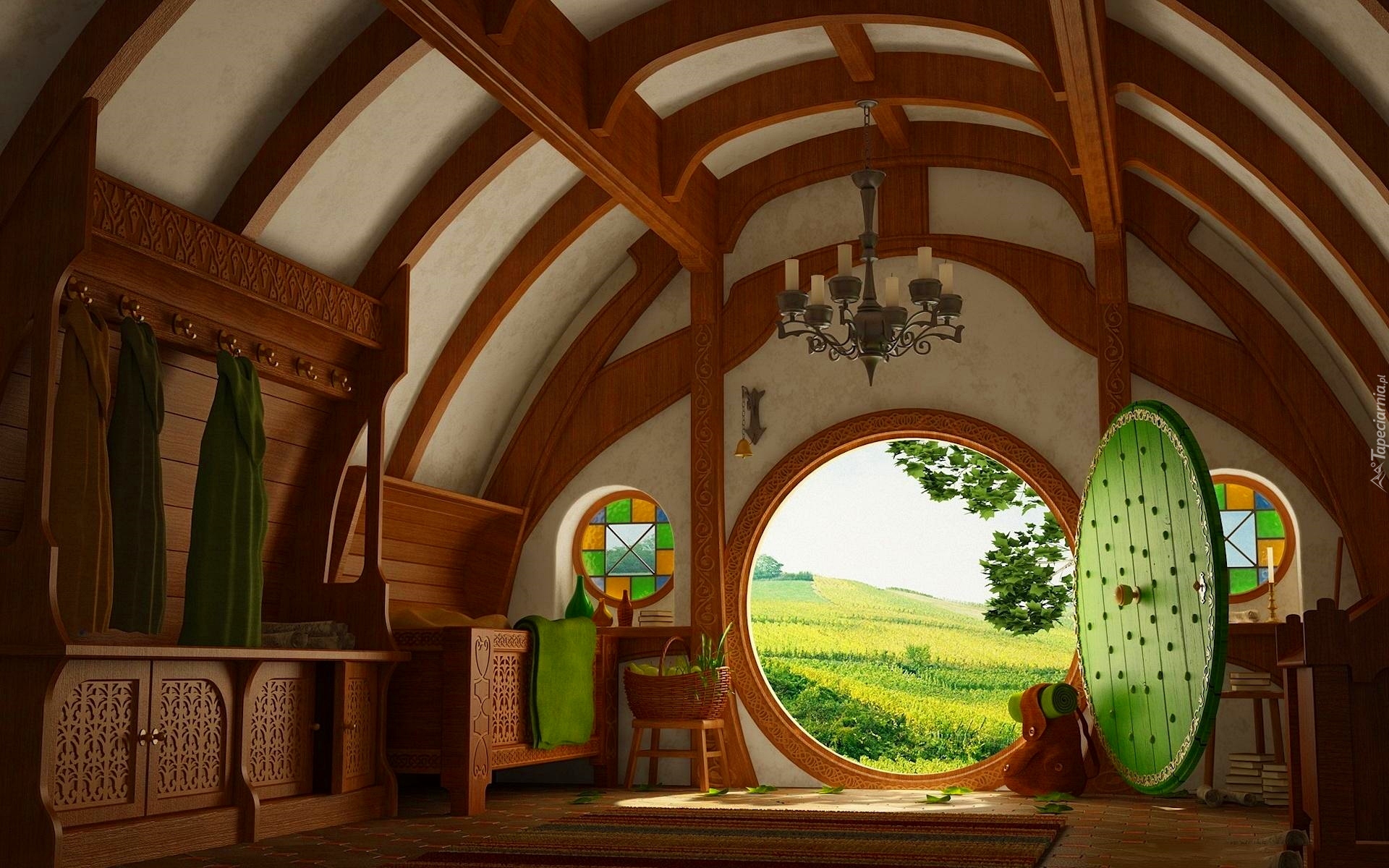 Wnętrze, Dom, Hobbita