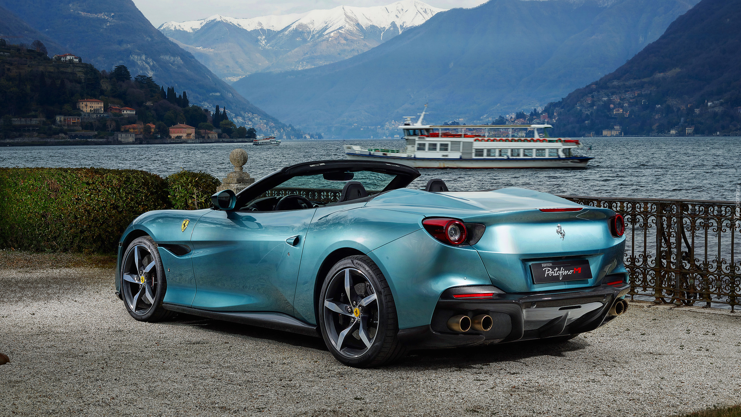Ferrari Portofino M, Cabrio, Niebieski metalik