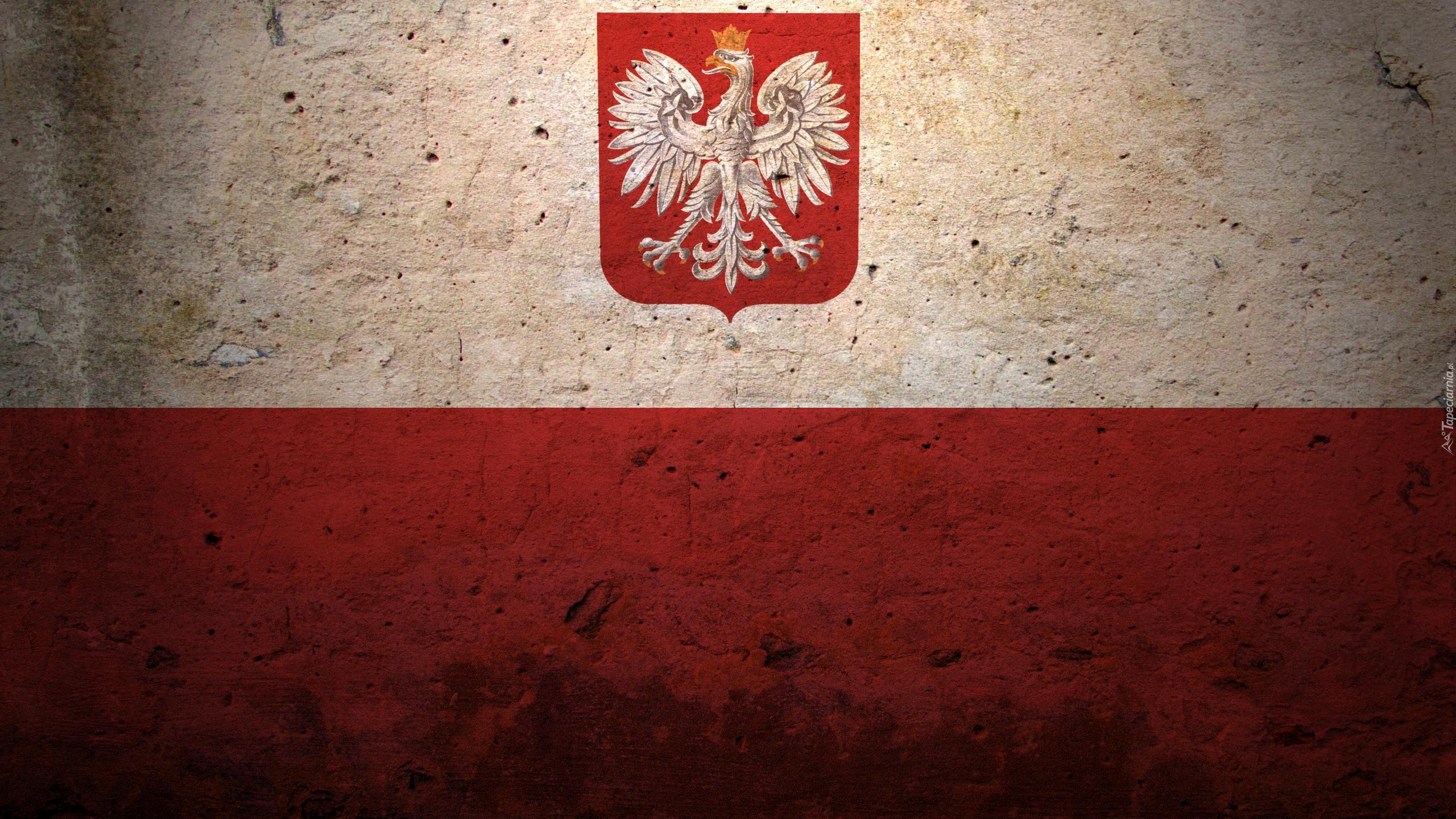 Flaga, Herb narodowy, Godło, Polska