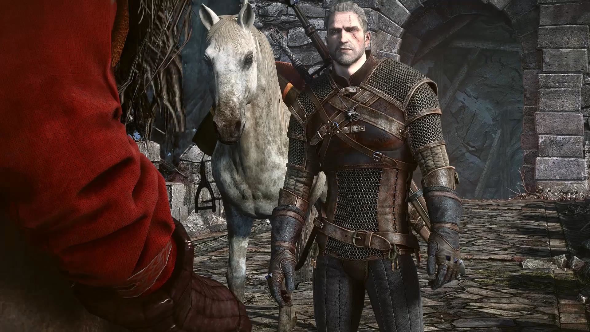 Wiedźmin 3 : Dziki Gon, Geralt z Rivii, Koń