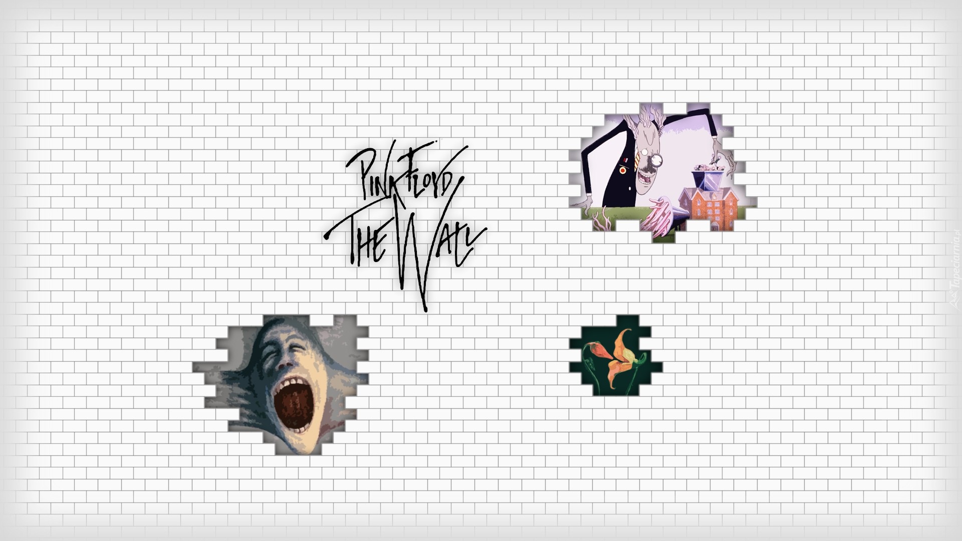 Pink Floyd, The Wall, Inspiracja, Płyta, Grafika