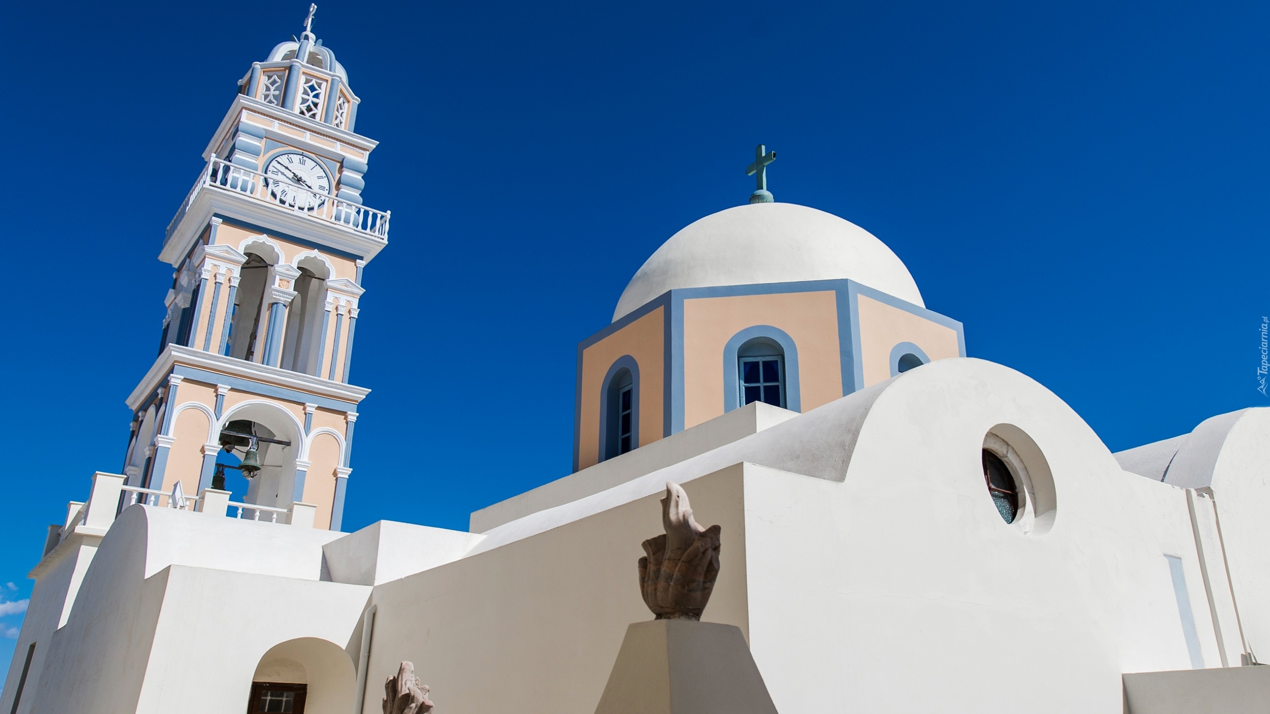 Grecja, Santorini, Fira, Katedra św. Jana Chrzciciela
