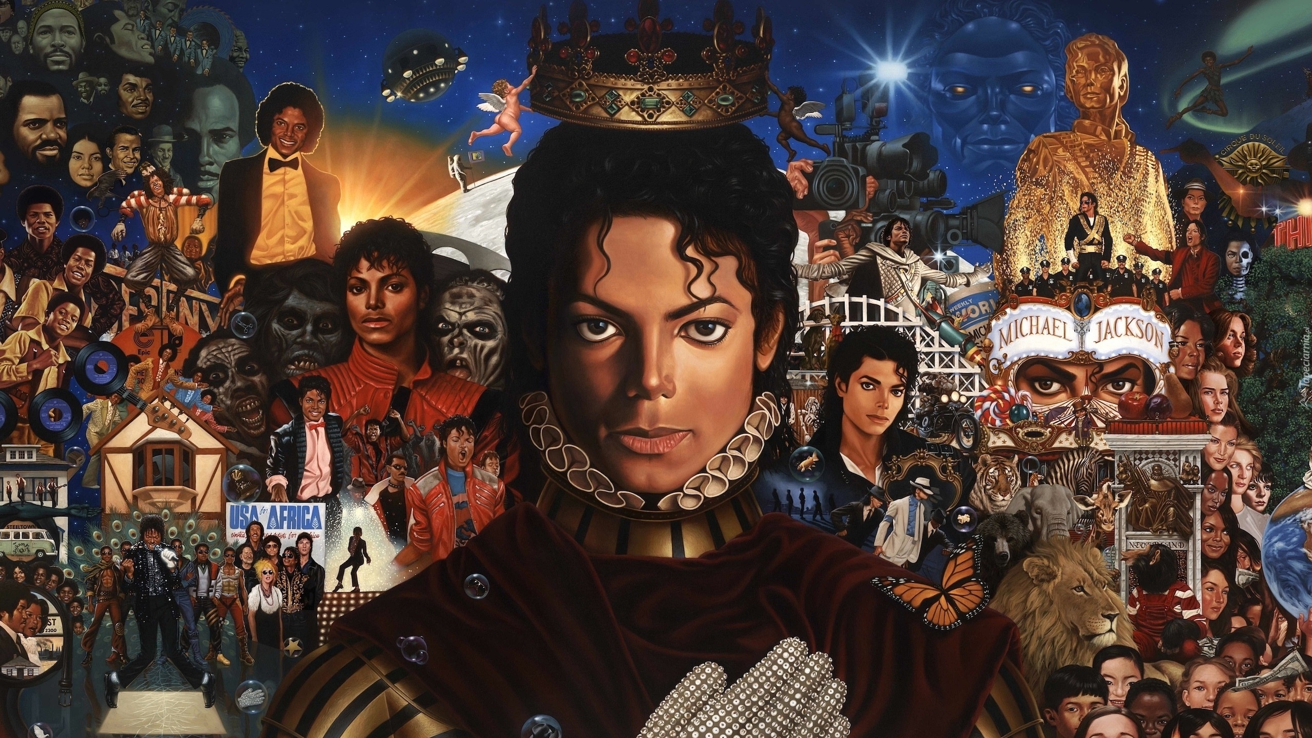 Michael Jackson, Okładka, Płyta