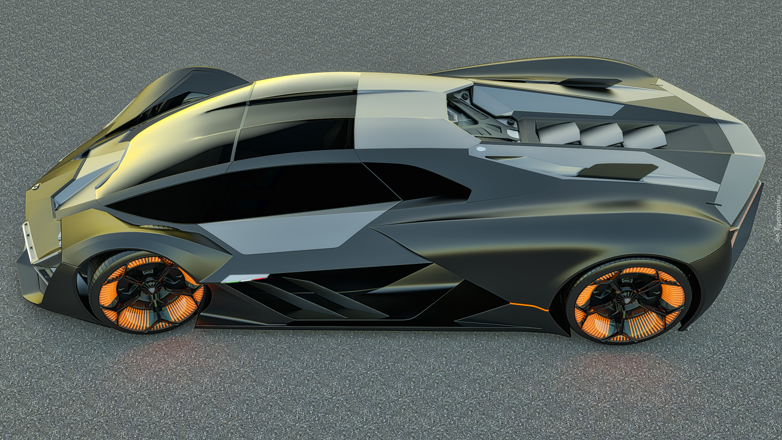 Lamborghini Terzo Millennio Concept, Grafika