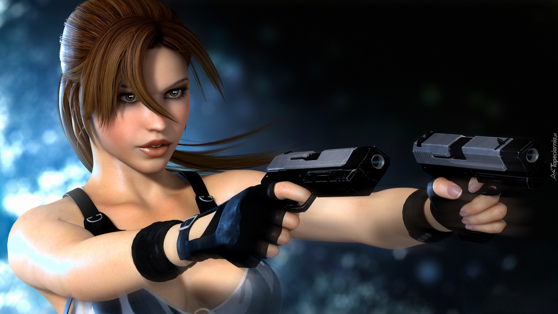 Tomb Raider, Lara Croft, Broń