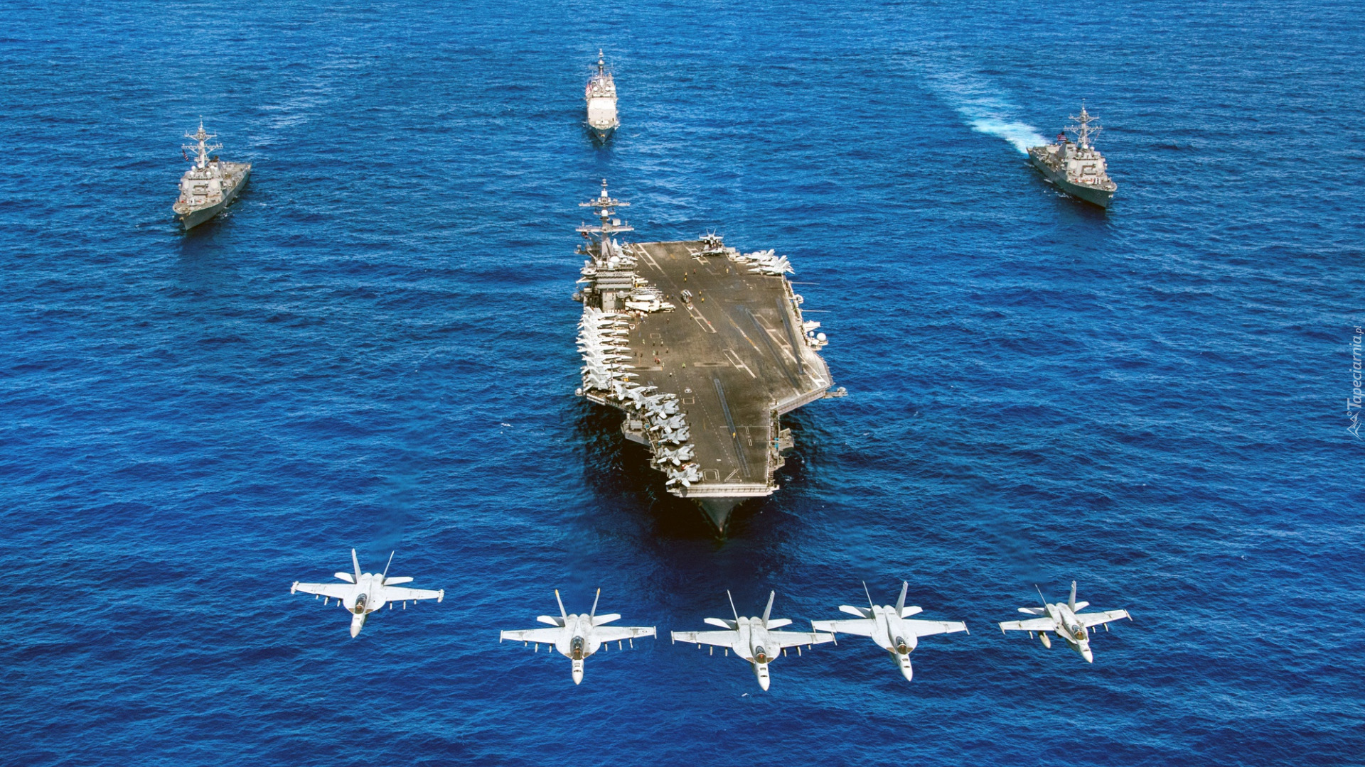 Lotniskowiec, USS Carl Vinson CVN70, Samoloty, Myśliwce, McDonnell Douglas FA18 Hornet