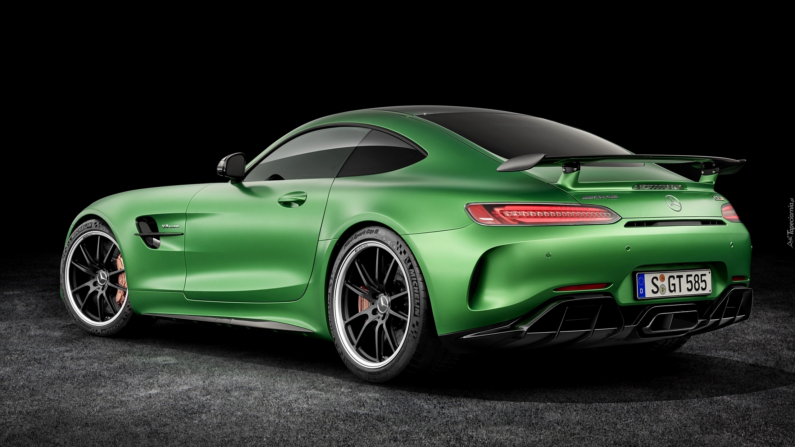 Zielony, Mercedes, AMG GT