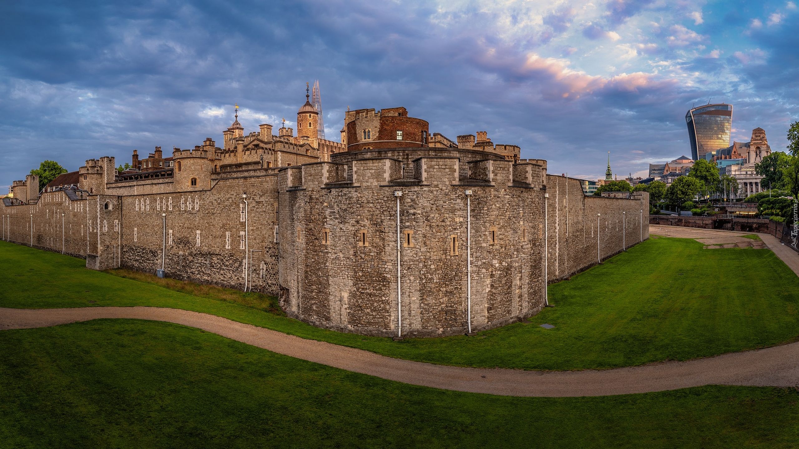 Mury, Tower of London, Londyn, Anglia