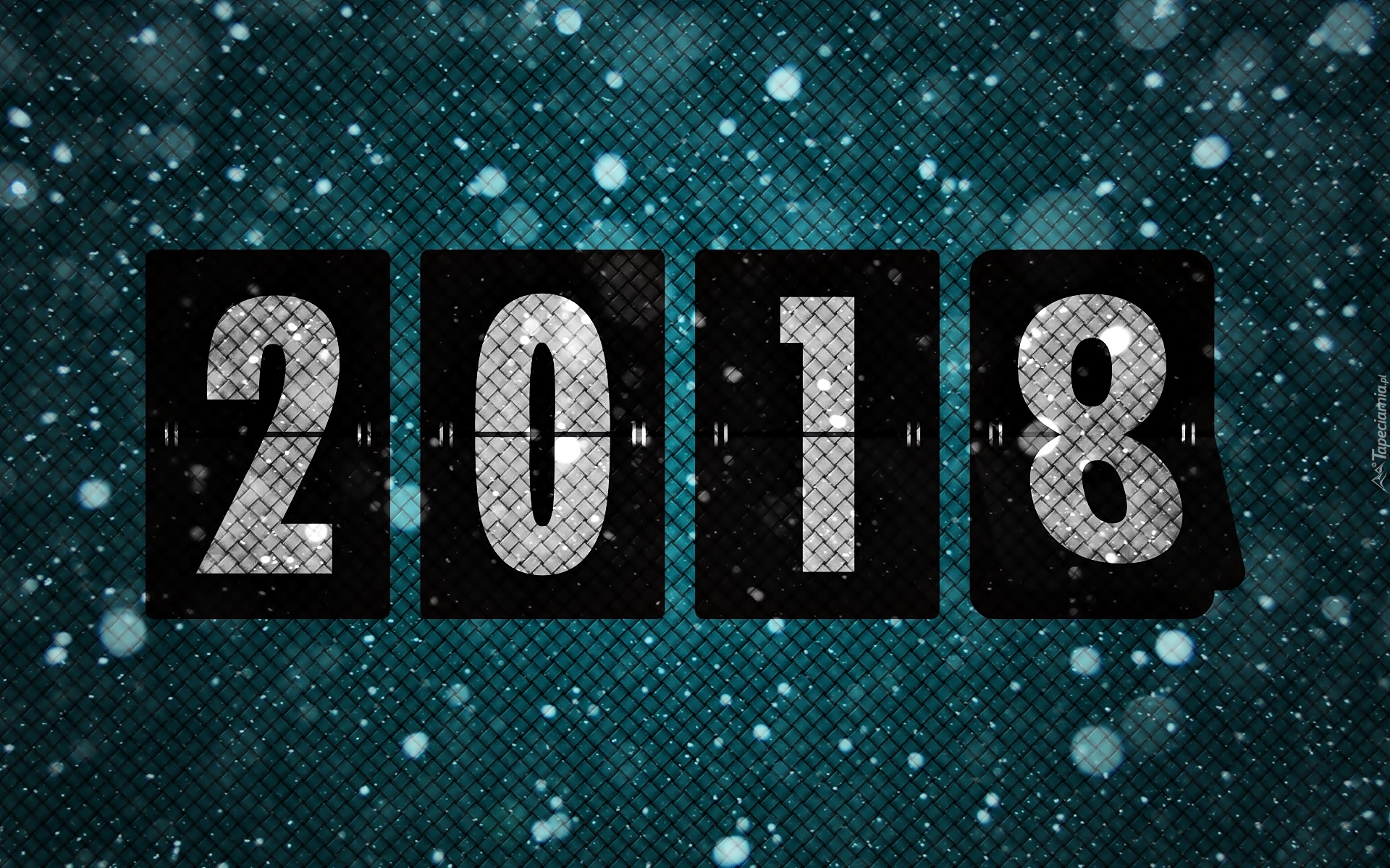 Nowy Rok, 2018, Zielone tło