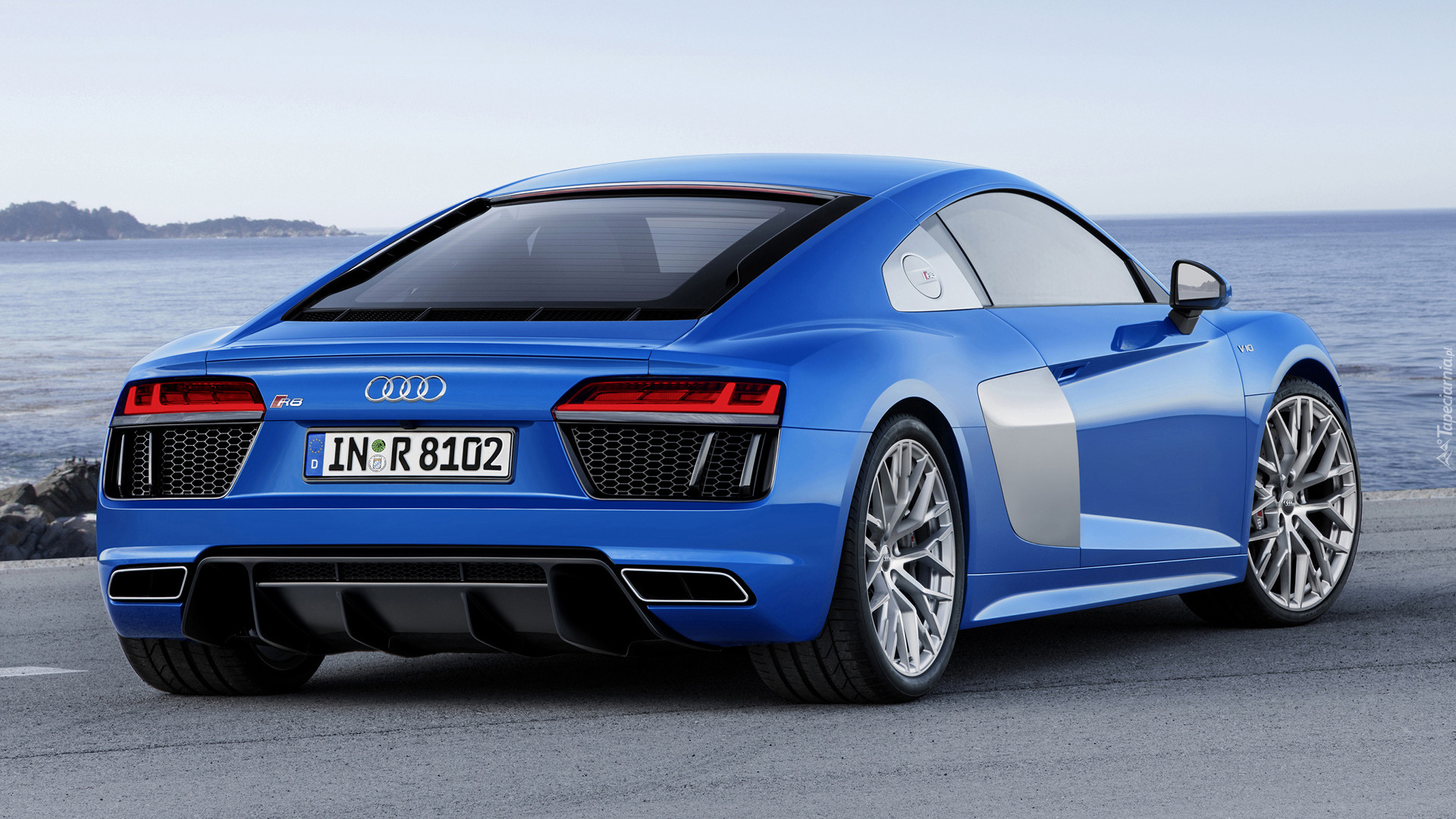 Audi R8, Niebieskie, Coupe