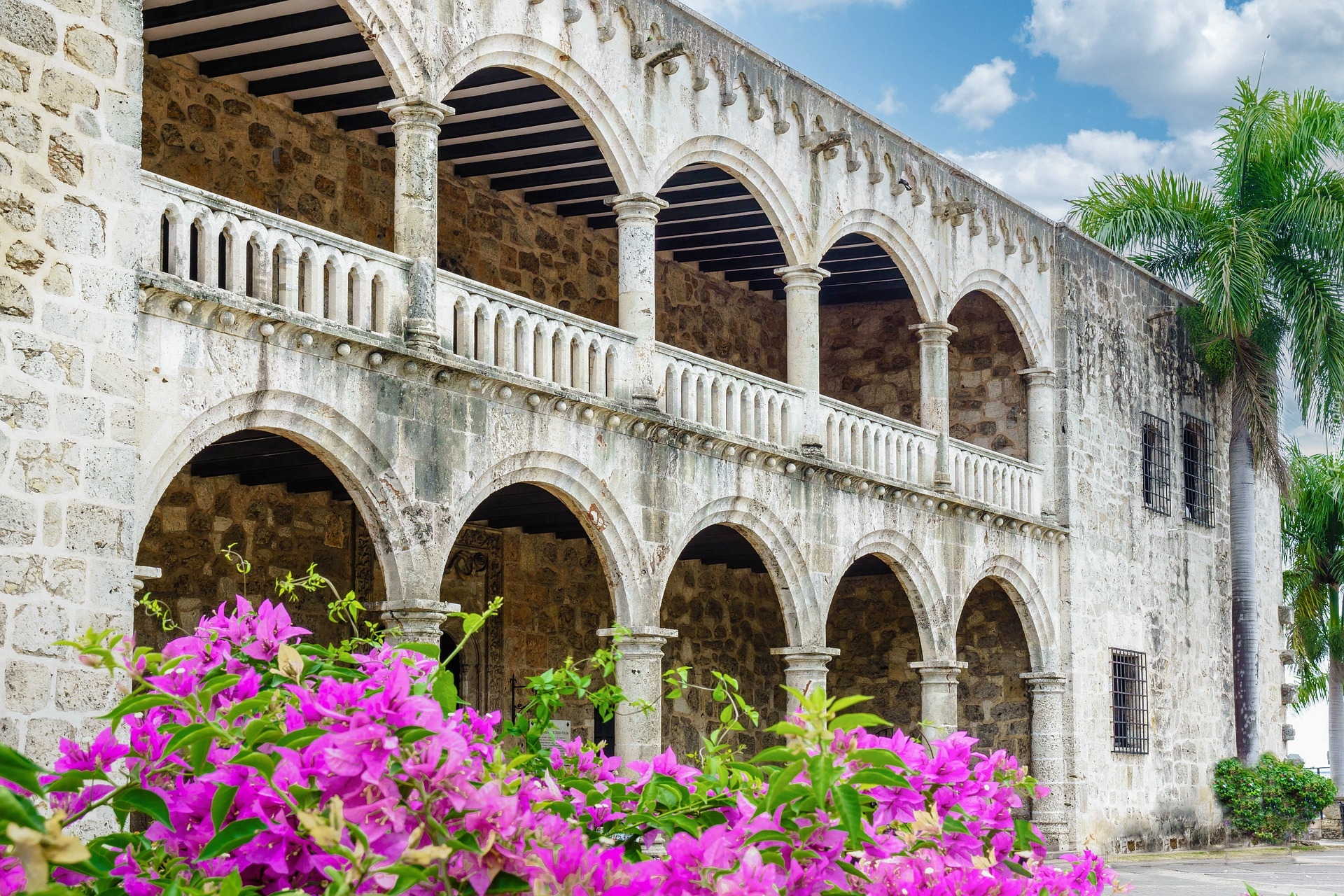 Pałac, Alcazar de Colon, Santo Domingo, Dominikana