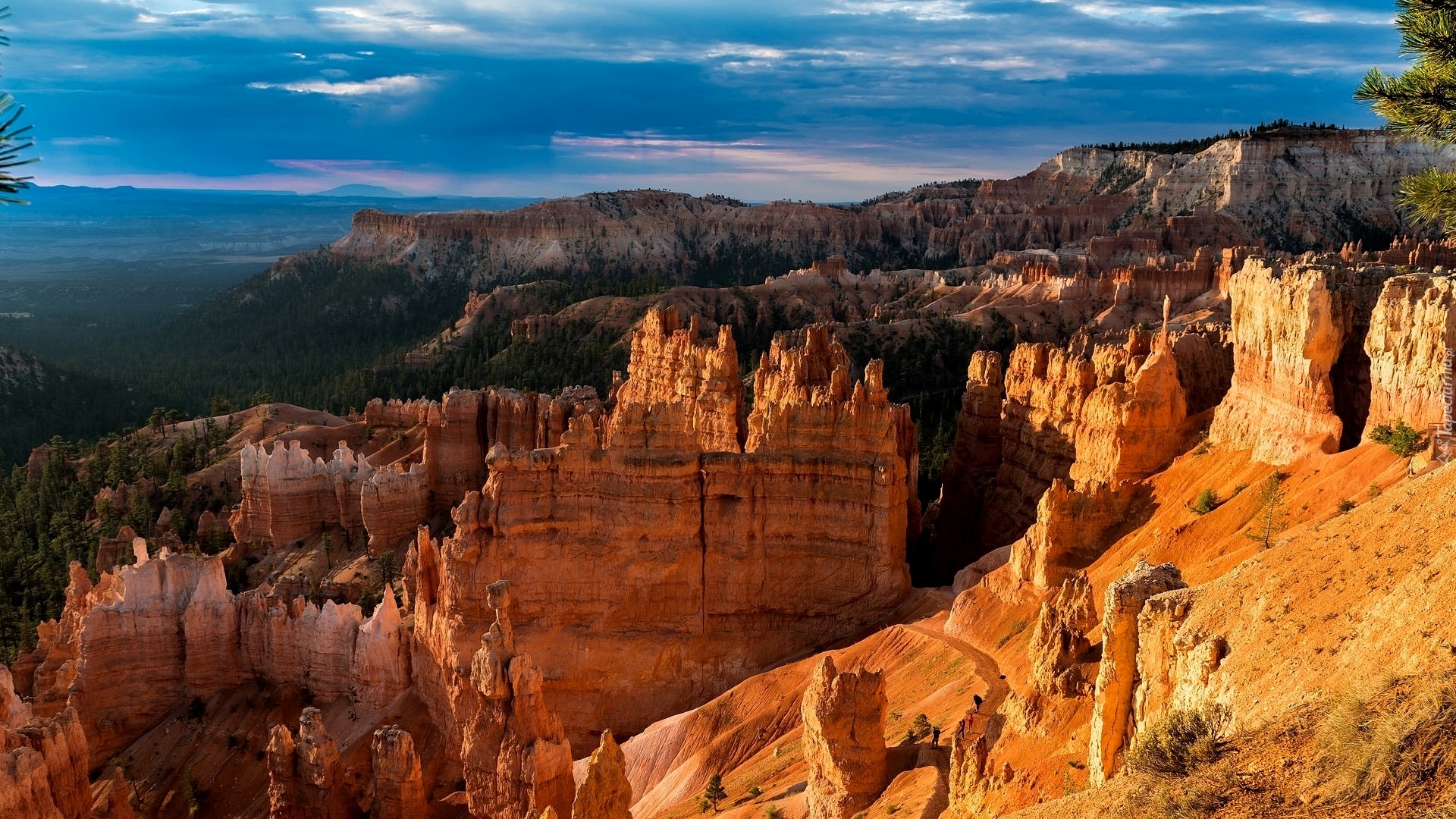 Park Narodowy Bryce Canyon, Stan Utah, Stany Zjednoczone, Kanion, Skały