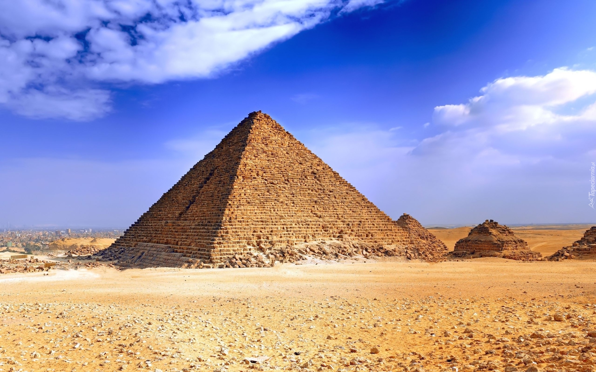 Piramidy, Giza, Egipt