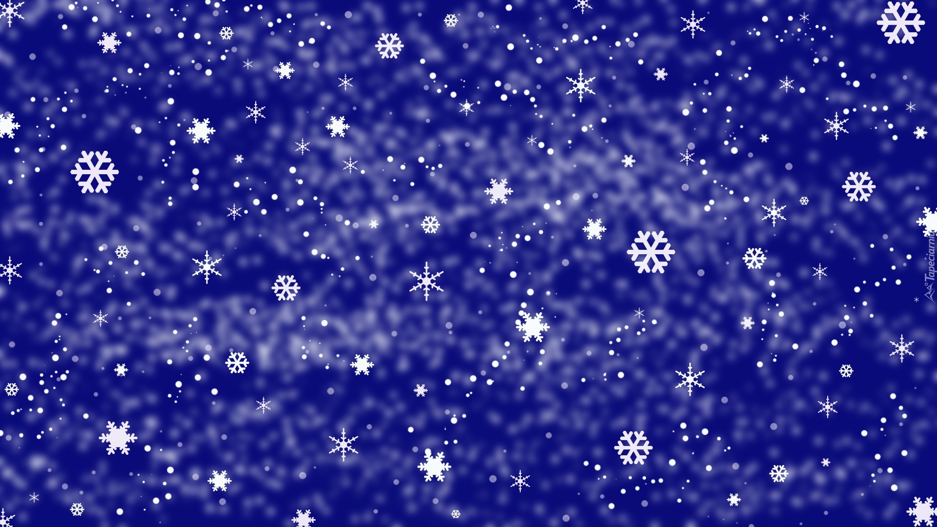 Tekstura, Płatki, Śniegu, Gwiazdki, Niebieskie tło