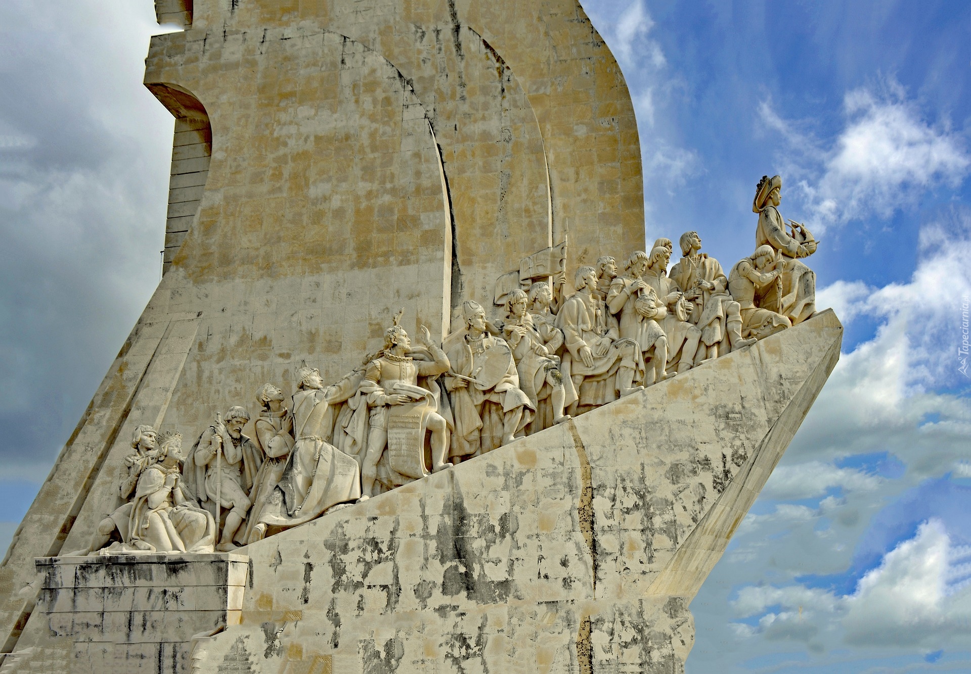 Portugalia, Lizbona, Pomnik Odkrywców, Rzeźba
