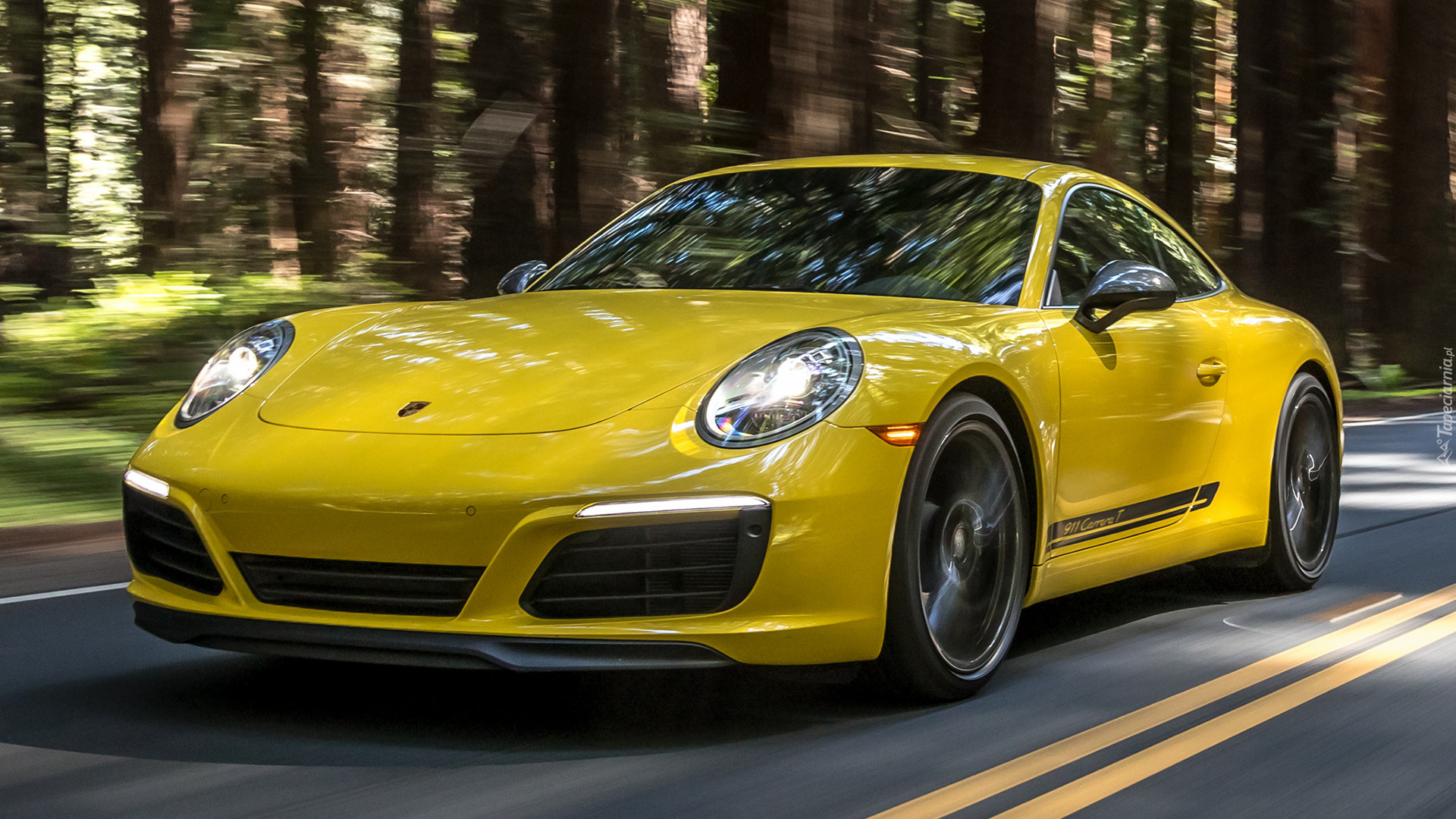 Żółte, Porsche 911 Carrera T