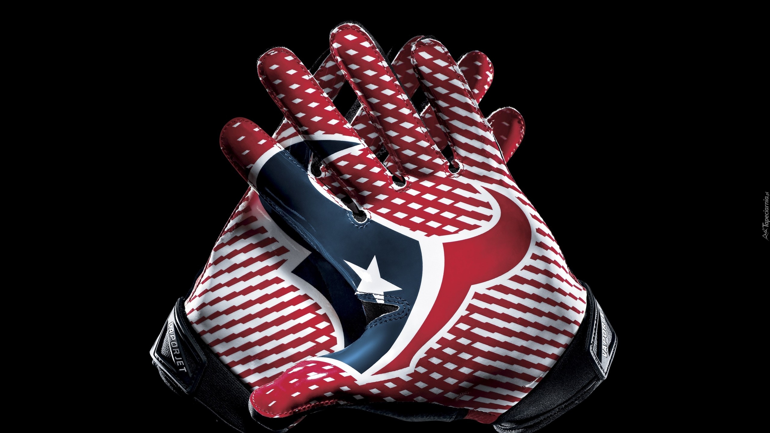 Rękawice, Futbol amerykański, Logo, Houston Texans