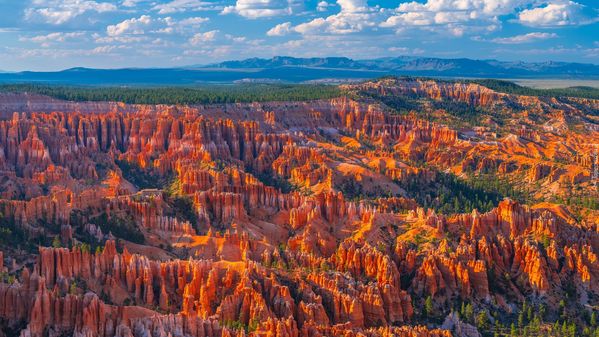 Kanion, Góry, Skały, Park Narodowy Bryce Canyon, Stan Utah, Stany Zjednoczone