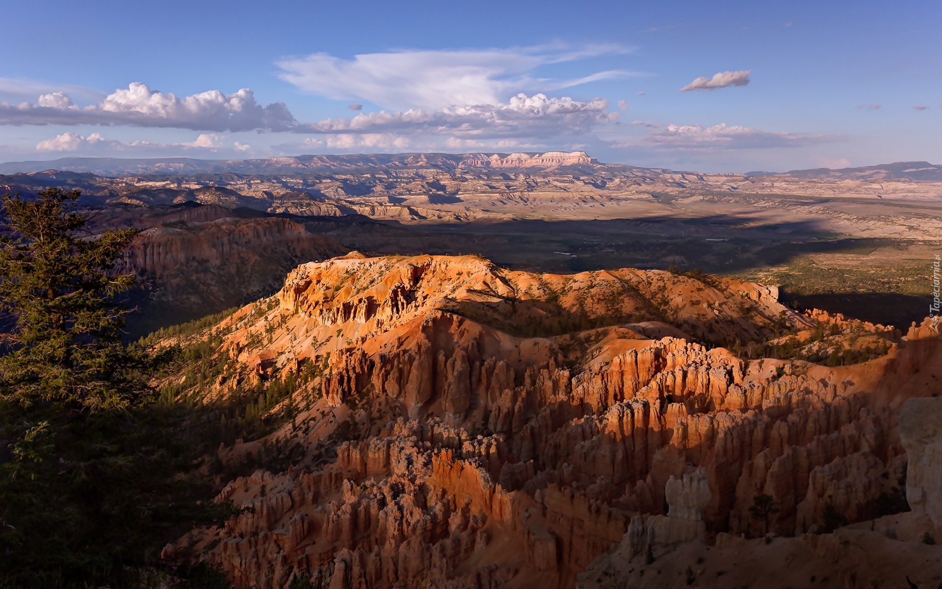 Stany Zjednoczone, Stan Utah, Park Narodowy Bryce Canyon, Skały, Kanion