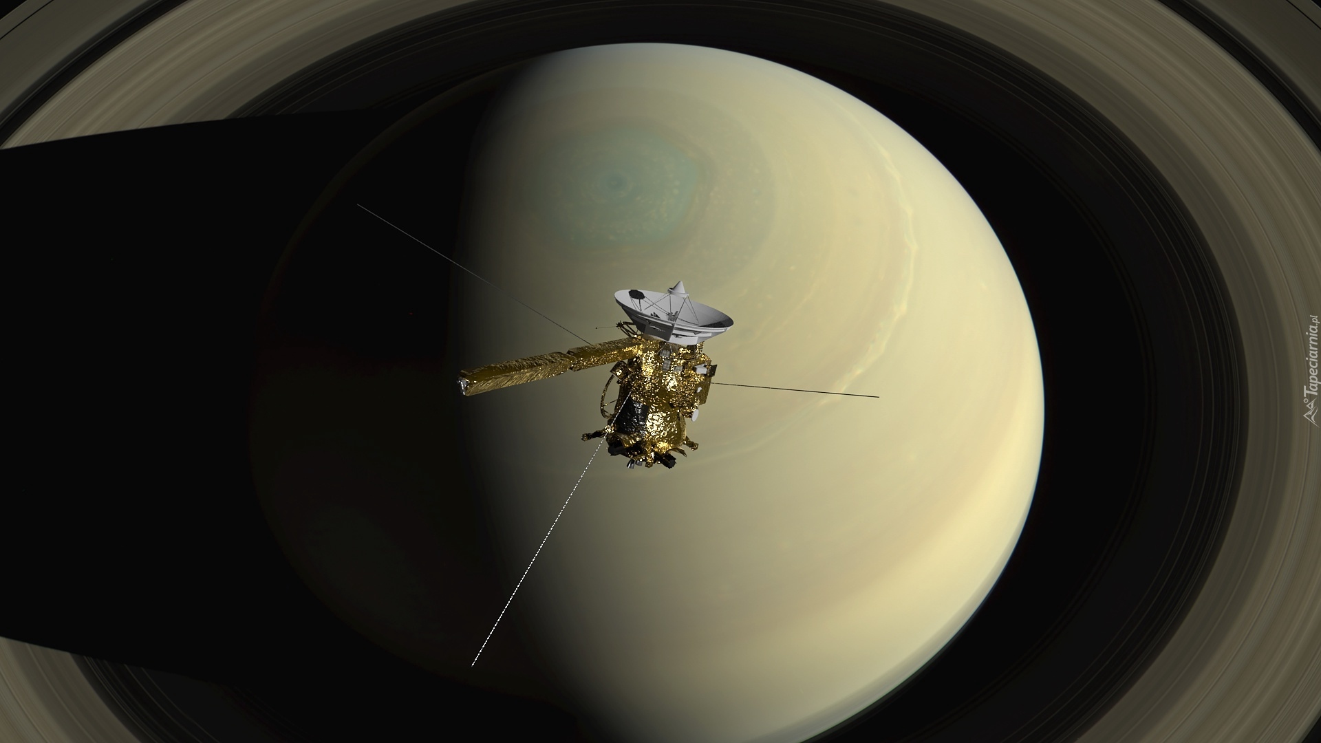 Planeta, Saturn, Przestrzeń, Satelita Cassini