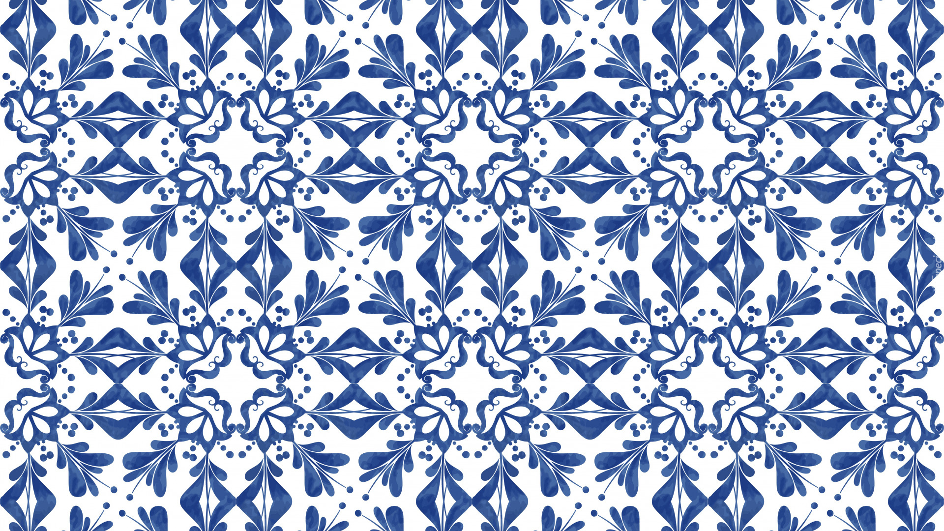 Tekstura, Niebieski, Ornament