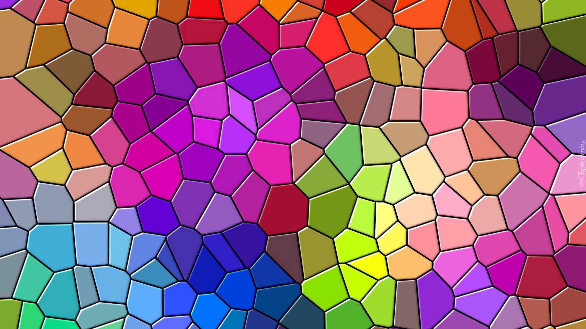 Tekstura, Mozaika, Kolorowa