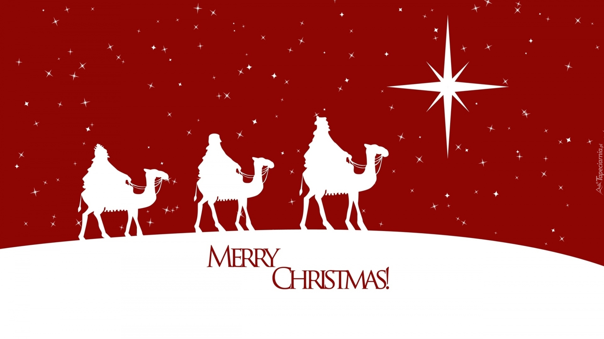 Boże Narodzenie, Świąteczne, Trzej Królowie, Wielbłądy, Gwiazdka