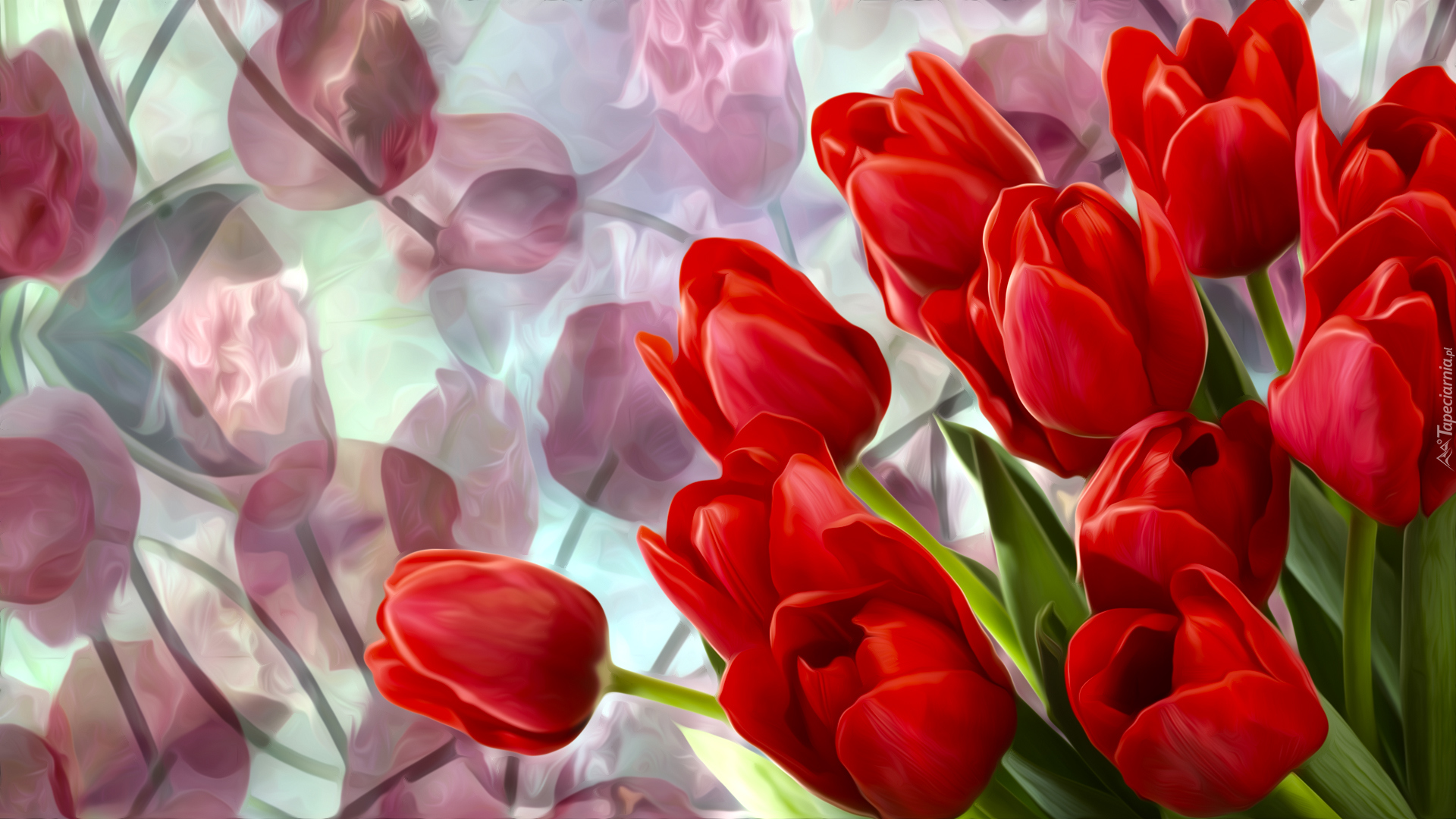 Grafika, Tulipany