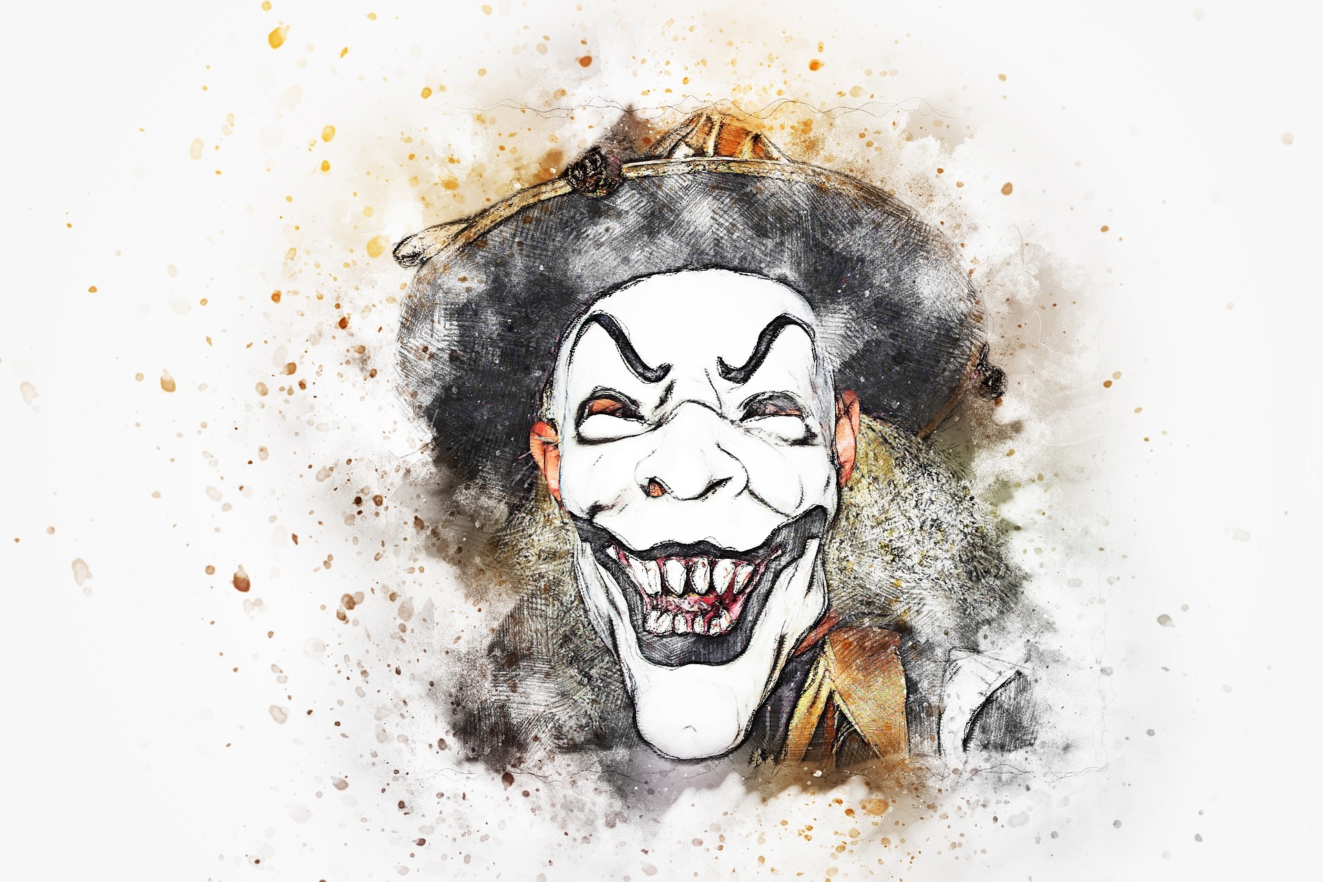 Maska, Joker, Paintography